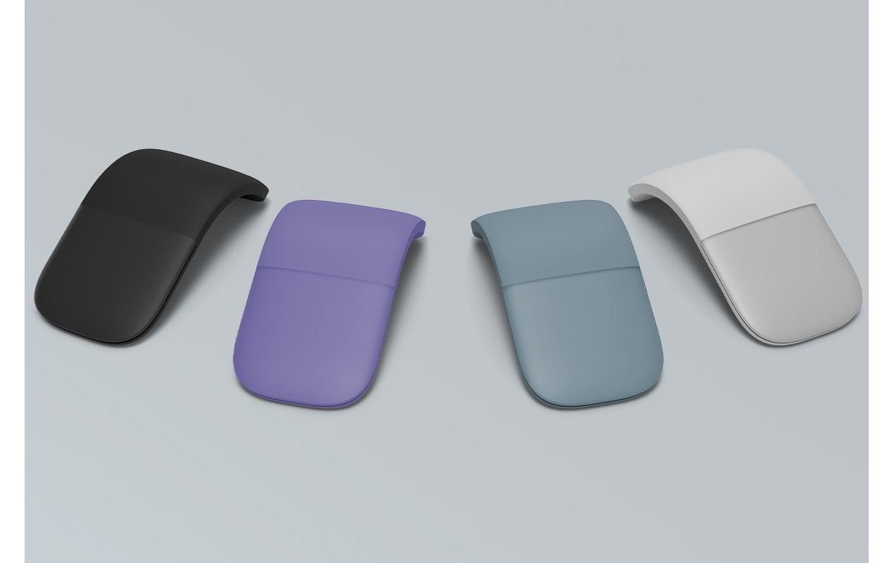 Microsoft Maus »Surface Arc Mouse«, Bluetooth, faltbar, Touch Oberfläche, Scrollrad-Emulation