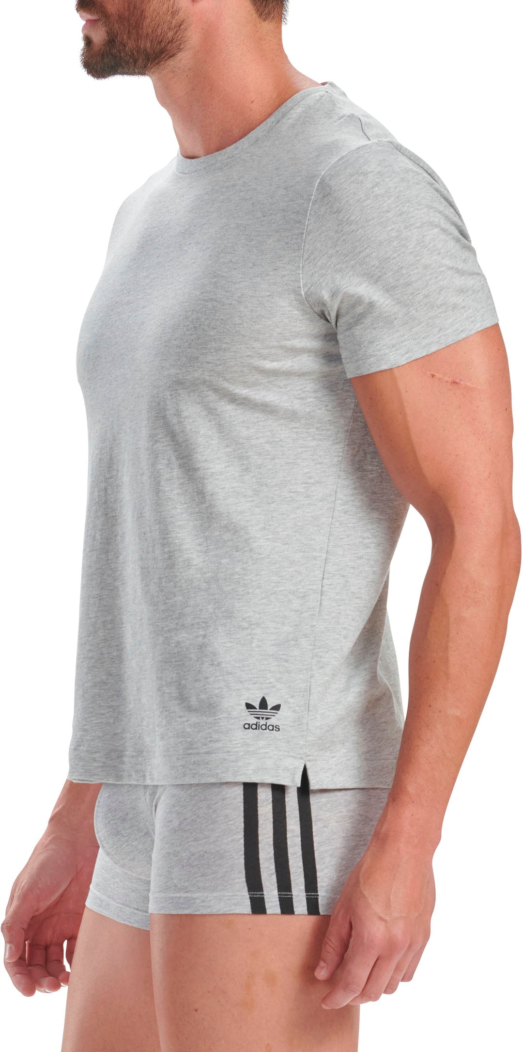 adidas Originals Unterhemd »Comfort Core Cotton«, (2er Pack), mit Rundhalsausschnitt