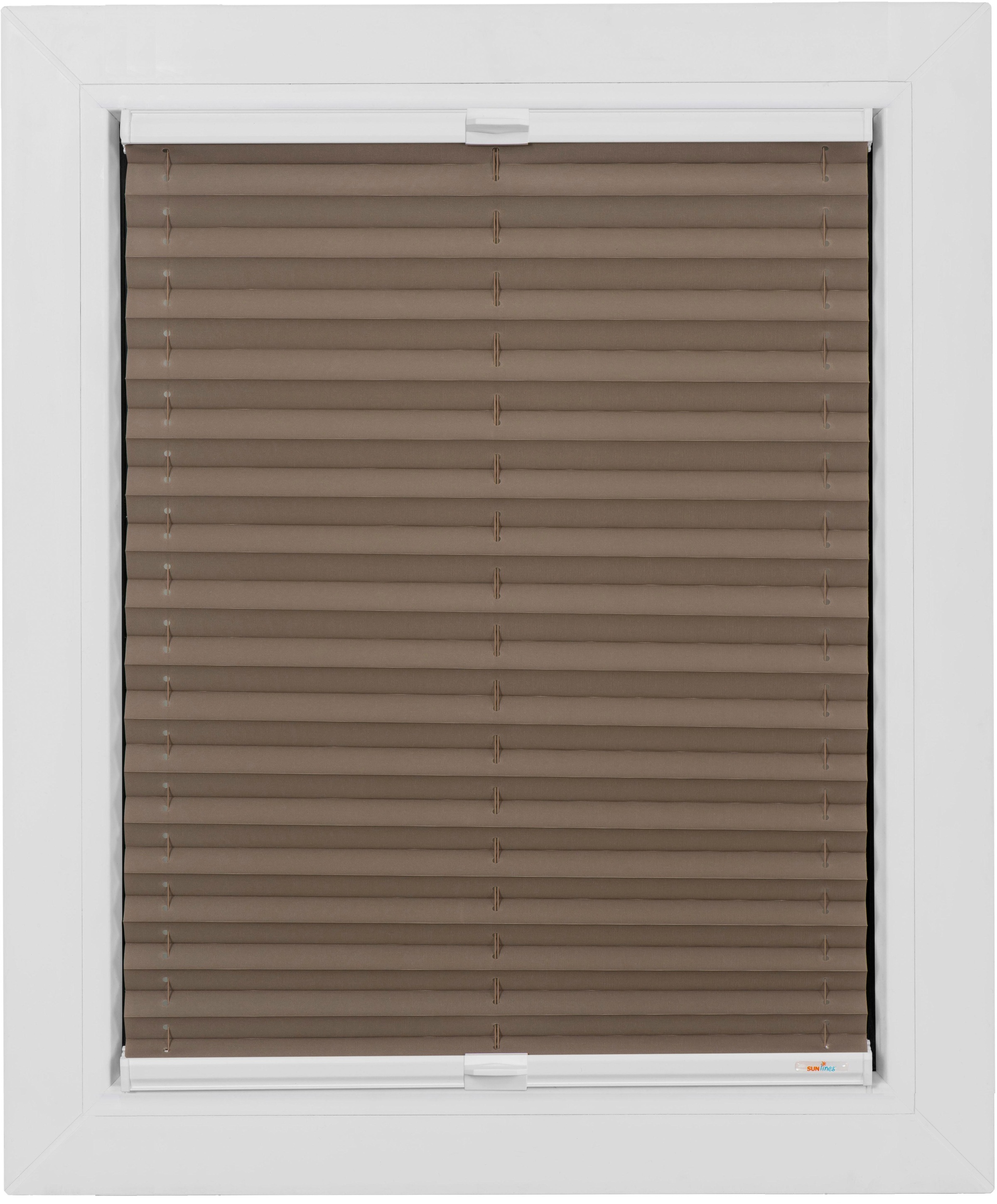 Image of sunlines Plissee nach Mass »Start-up Style Taft«, Lichtschutz, mit Bohren, verspannt bei Ackermann Versand Schweiz