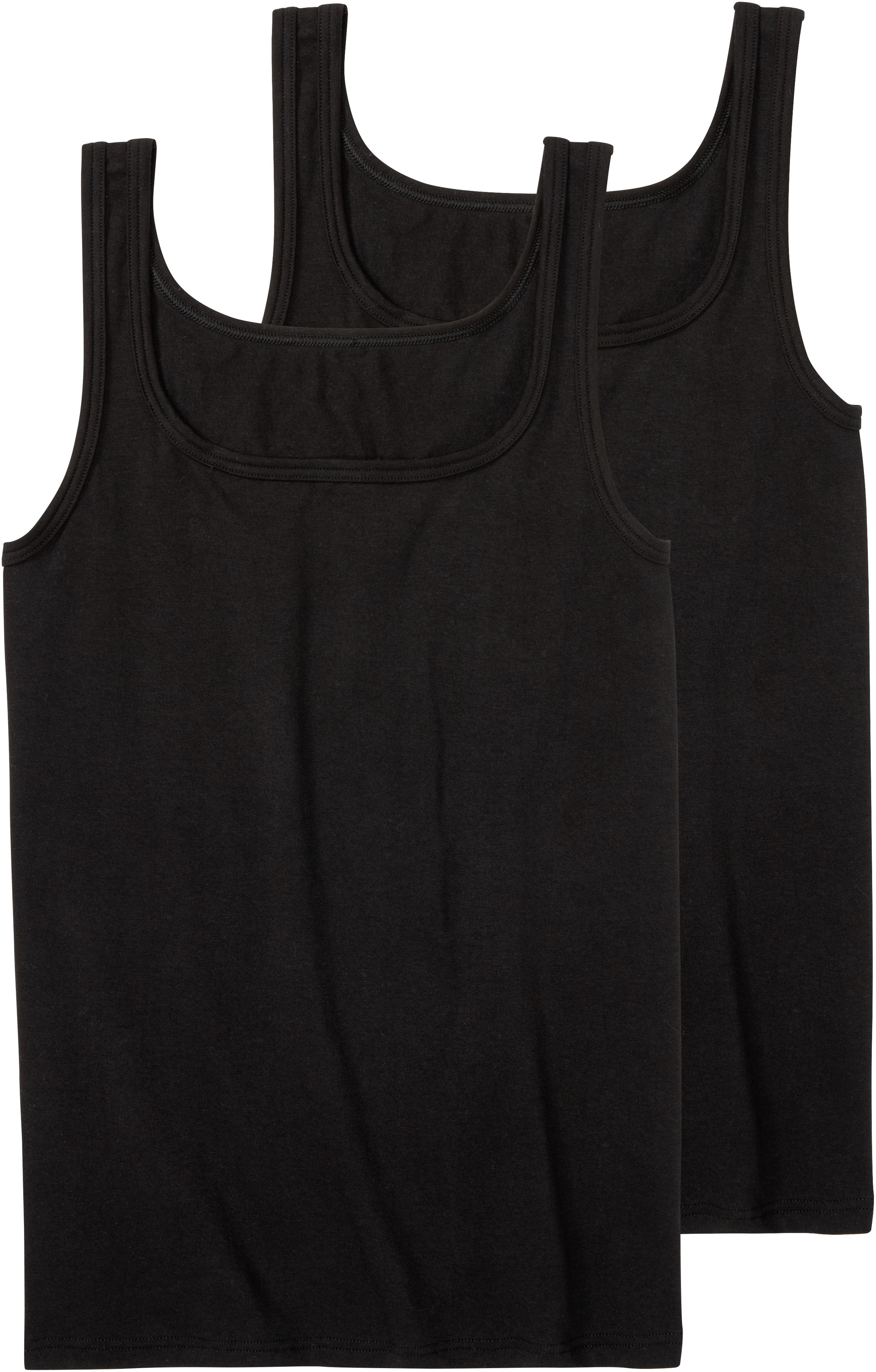 Image of Speidel Unterhemd "Young Basic" 2er Pack, elastisch, atmungsaktiv, eng, basic, mit breiten Trägern, Baumwollmix