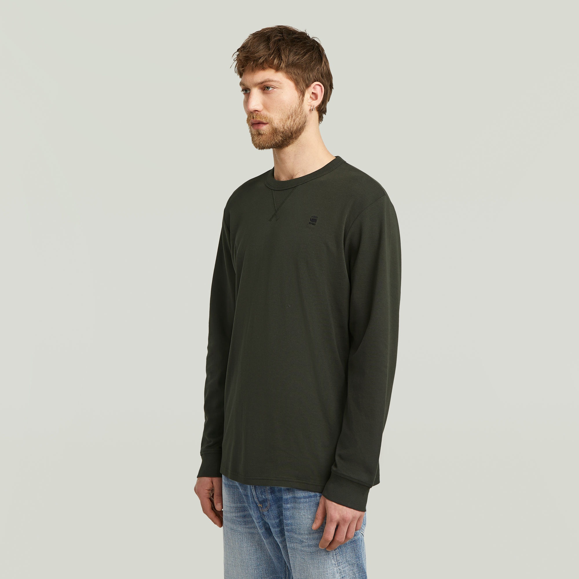 G-STAR »Nifous R« mit geripptem Einsatz vorne