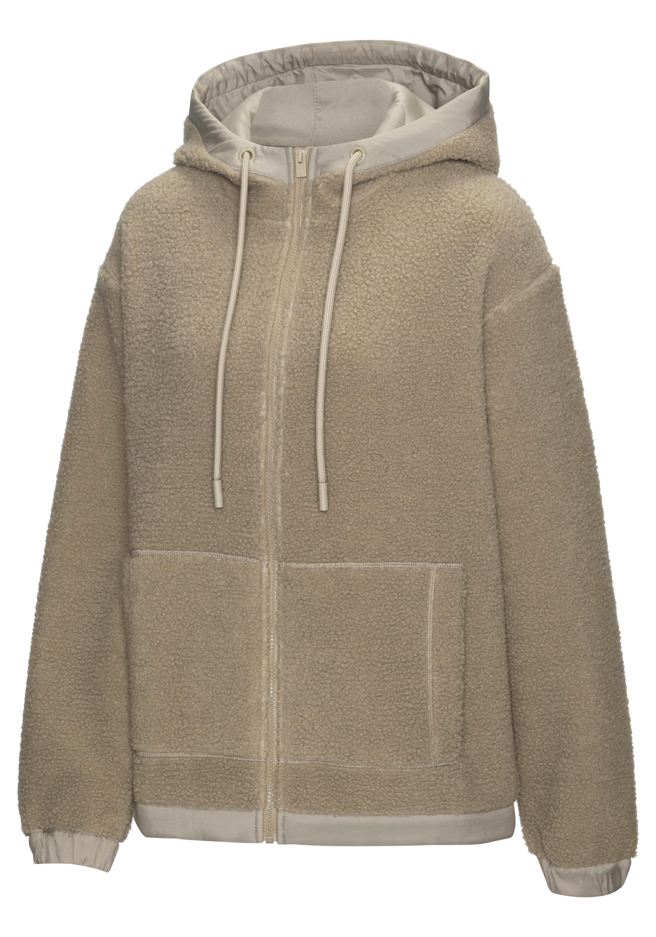 Elbsand Fleecejacke, mit Kapuze, mit Kapuze
