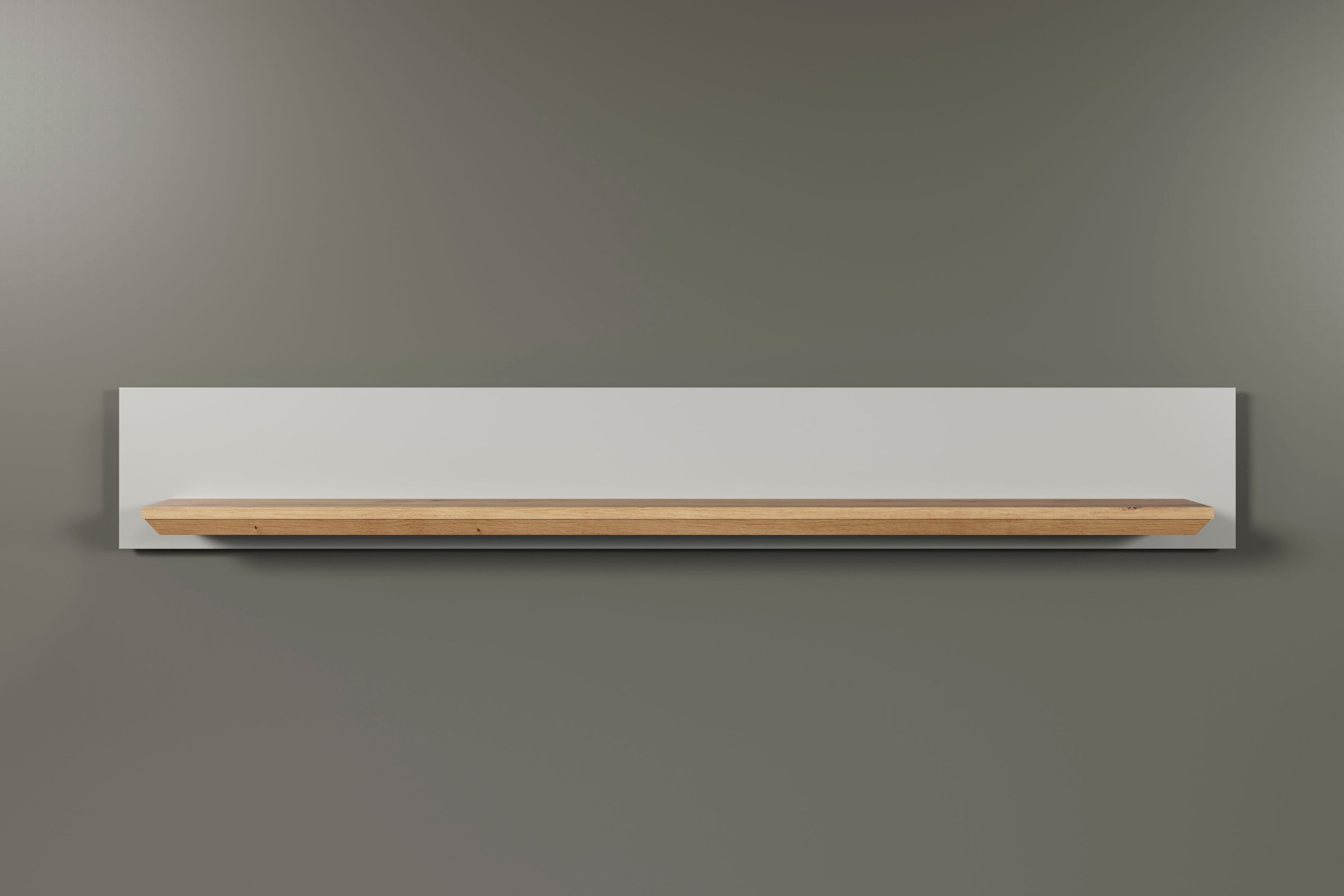 Home affaire Wandboard »Herzwill«, Wandregal, Wandboard, Breite 153 cm,  Höhe 22 cm, grau versandkostenfrei auf