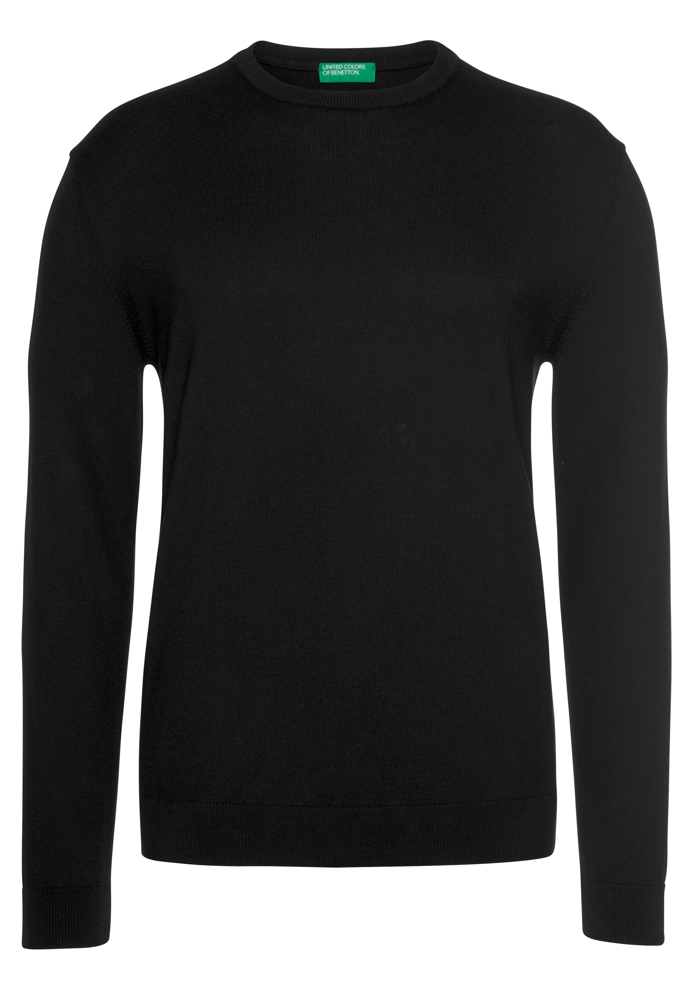 Image of United Colors of Benetton Rundhalspullover, Unifarben bei Ackermann Versand Schweiz