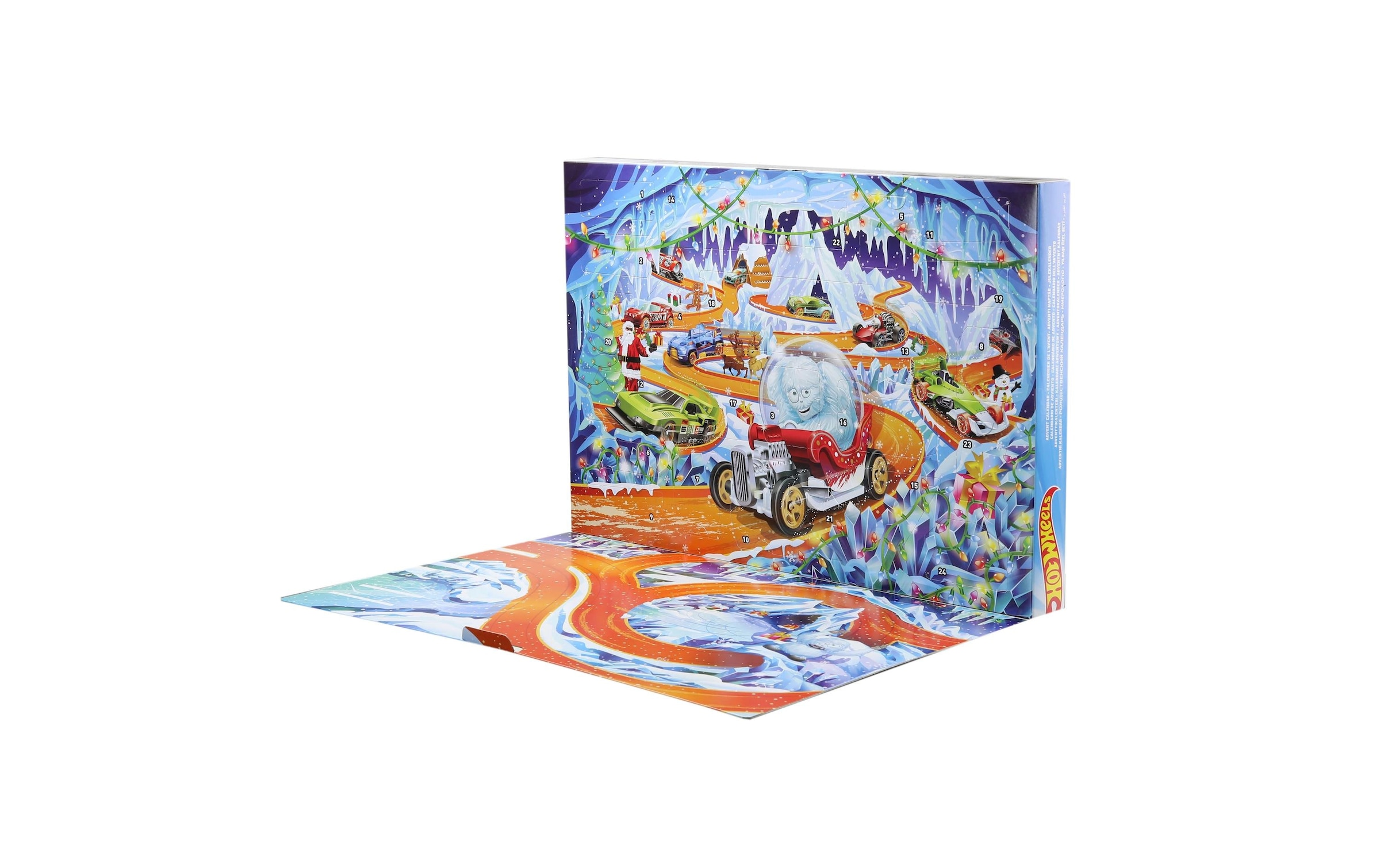 Hot Wheels Jouet calendrier de l'Avent »Adventskalender 2026 im Massstab 1:64«