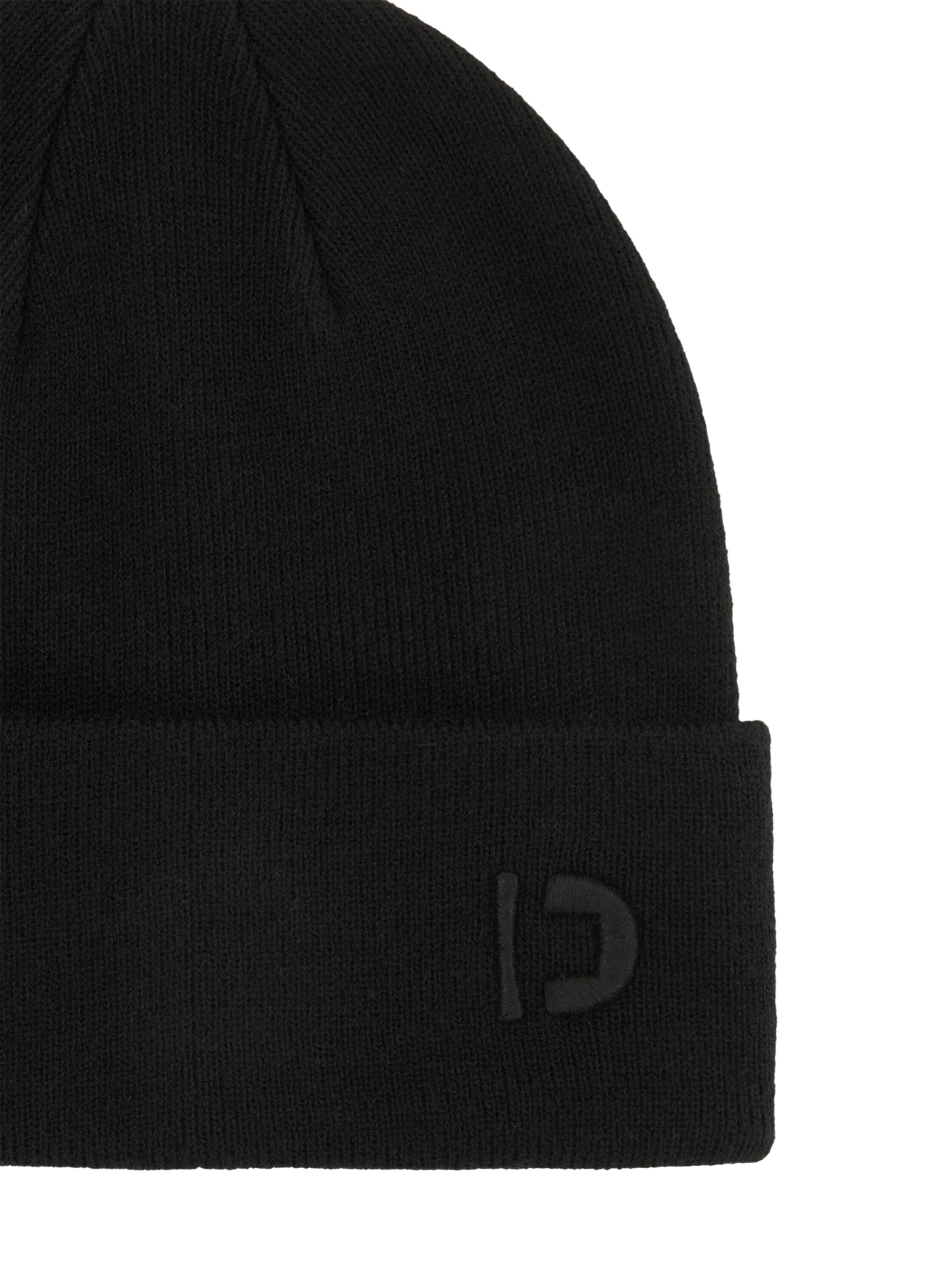 TOM TAILOR Denim Beanie, mit Logostickerei