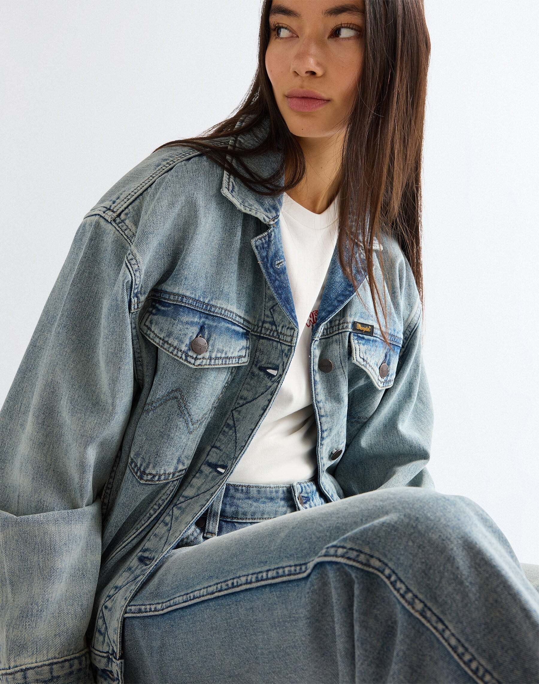 Wrangler Jeansjacke »WRANGLER Jeansjacke Cowgirl«