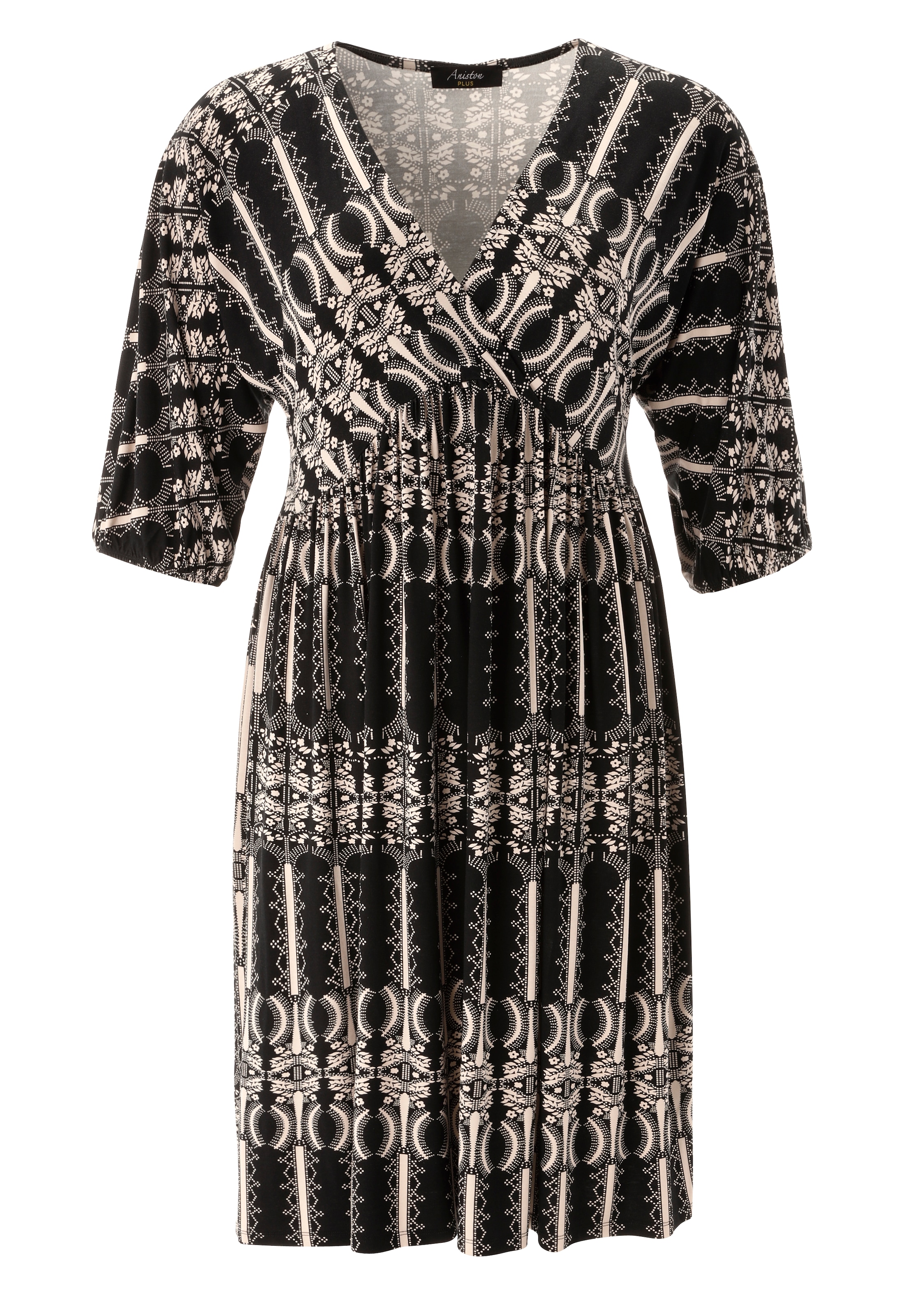 Aniston PLUS Jerseykleid in Wickeloptik - NEUE KOLLEKTION