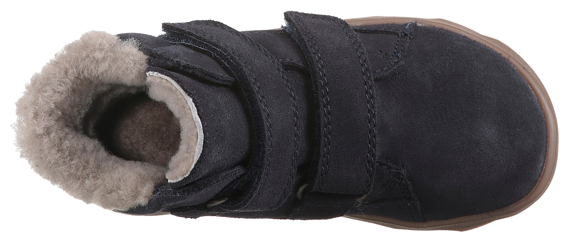 froddo® Barfussschuh »ZERU TEX FURRY BAREFOOT«, Klettstiefel, Winterstiefel, Bequemschuh mit TEX-Membrane
