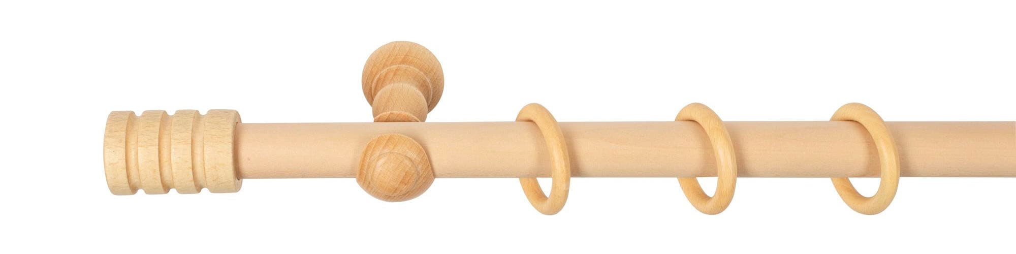 SN DECO GROUP Gardinenstange »Pisa«, 1 läufig-läufig, Fixmass