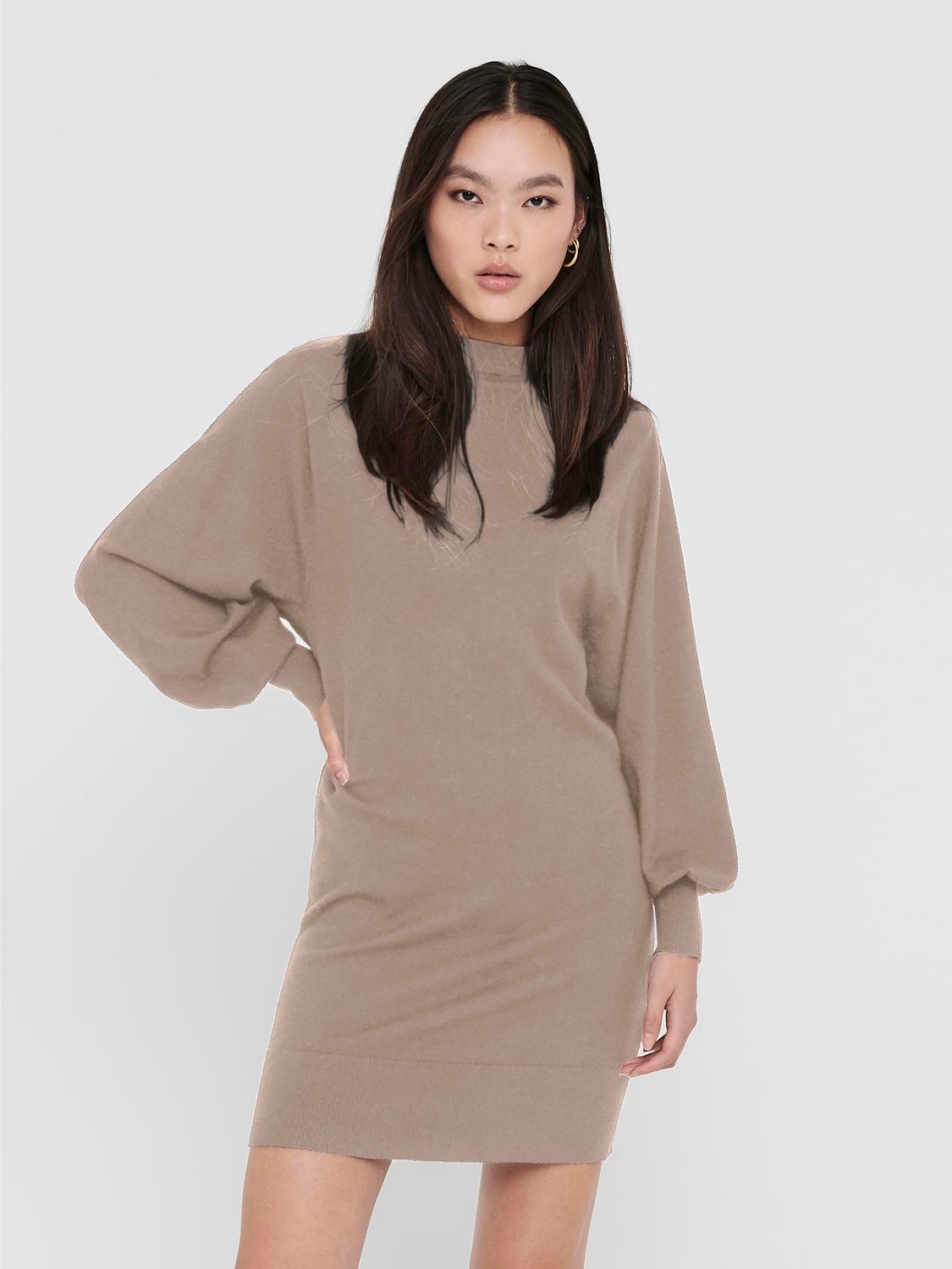 ONLY Strickkleid »ONLLABELLE LIFE L/S DRESS KNT NOOS«