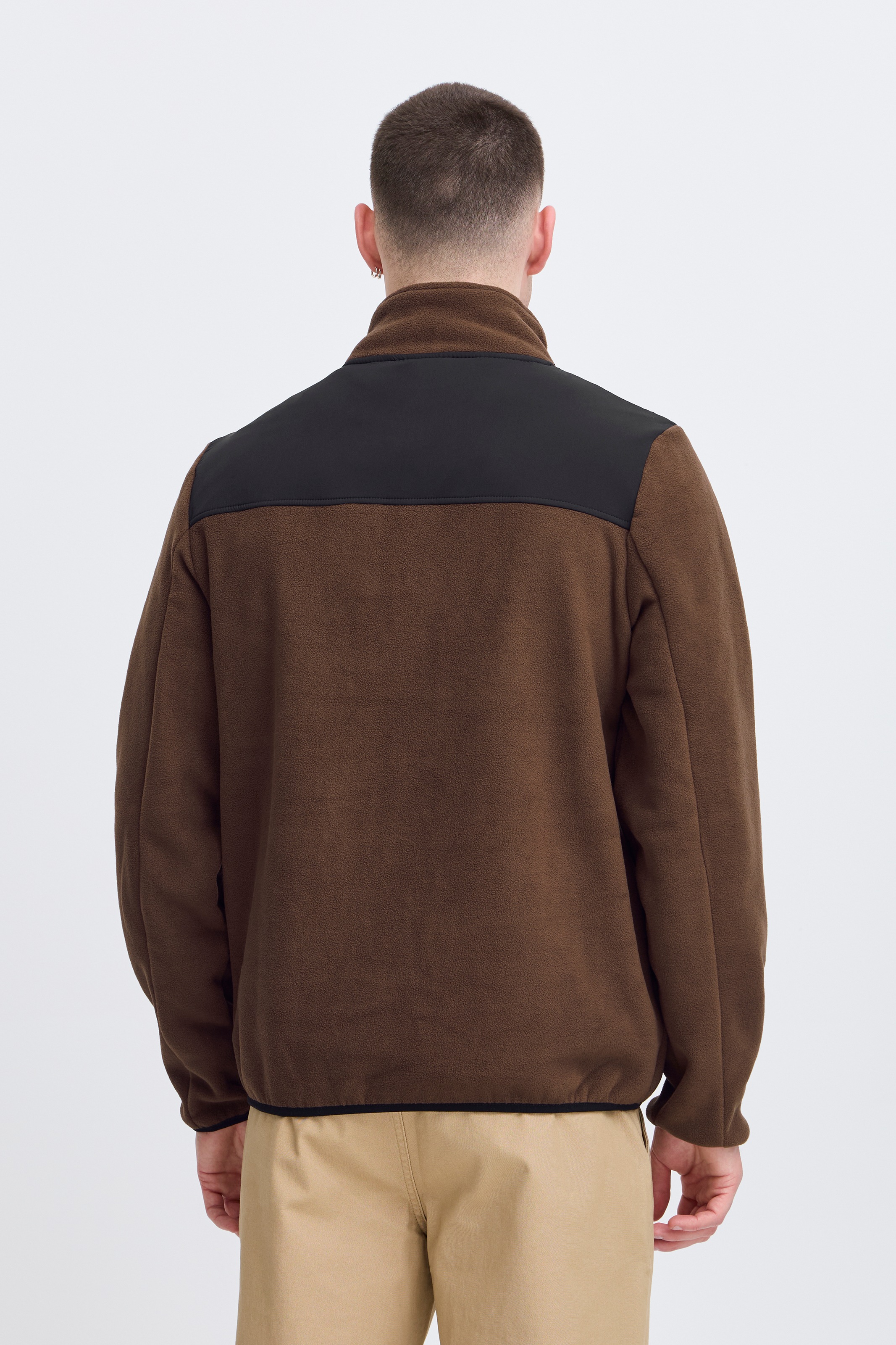 Blend Fleecepullover »BHMARIO Sweatshirt zipp thru«