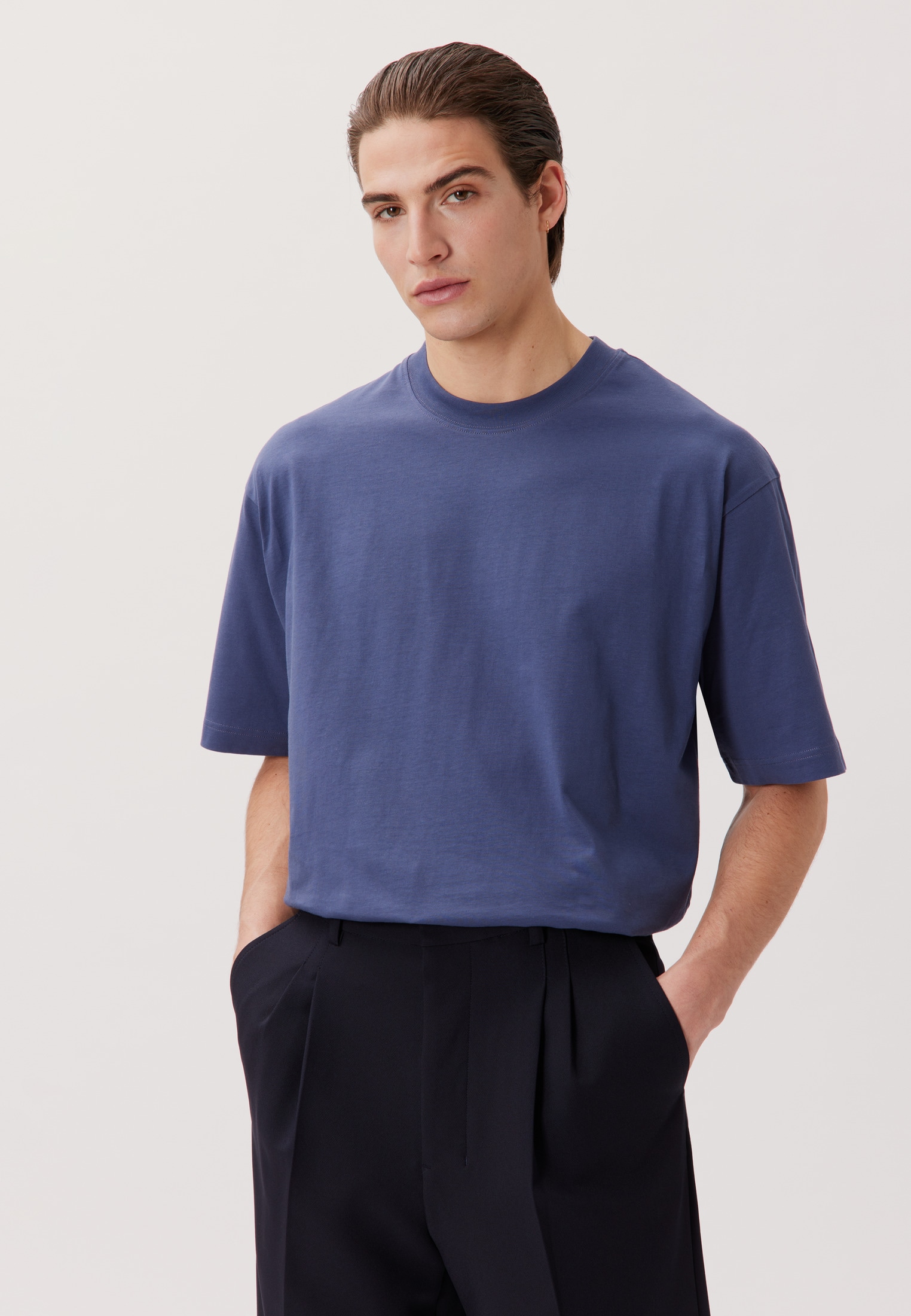 studio seidensticker T-Shirt »Studio« 1/2 Rundhals Uni