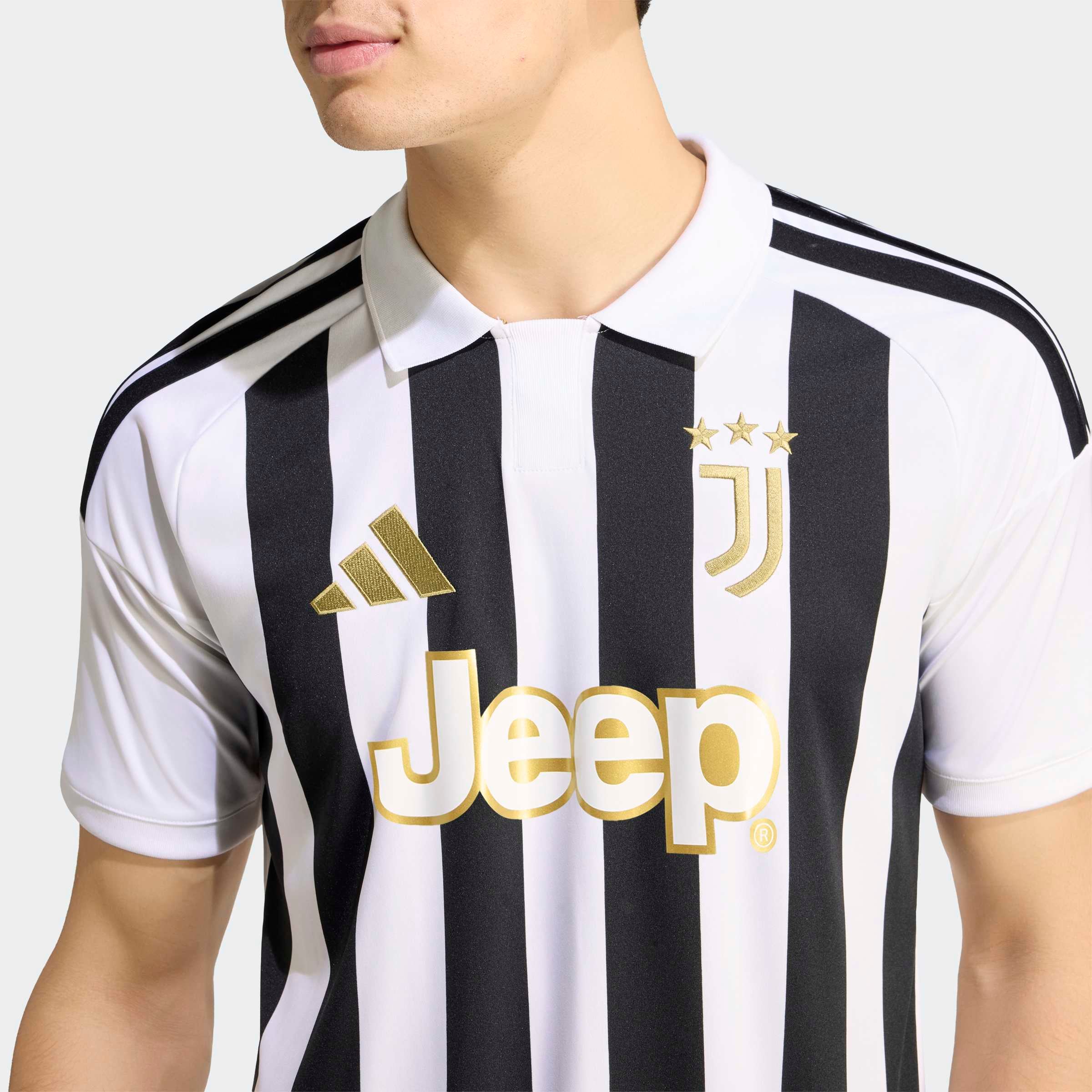 adidas Performance Fussballtrikot »JUVE H JSY« mit Climacool Technologie, schmale Passform, mit klassischem Kragen