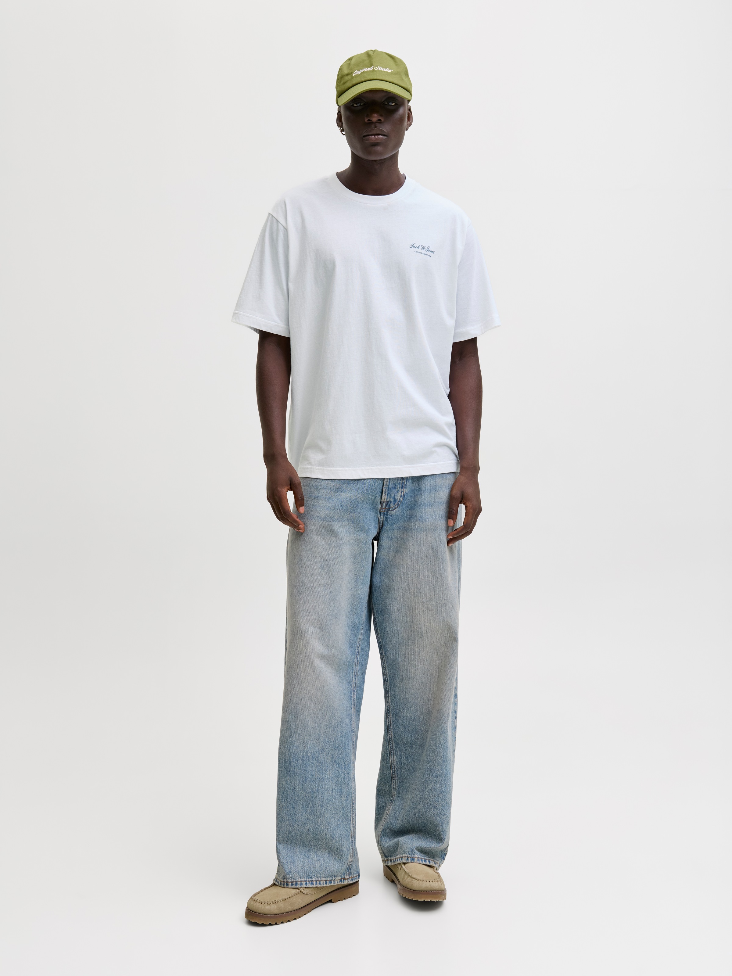 Jack & Jones Shirt à col rond »JJEARCHIVE GRAPHIC TEE SS O-NECK NOOS« Baumwolle, relaxed fit