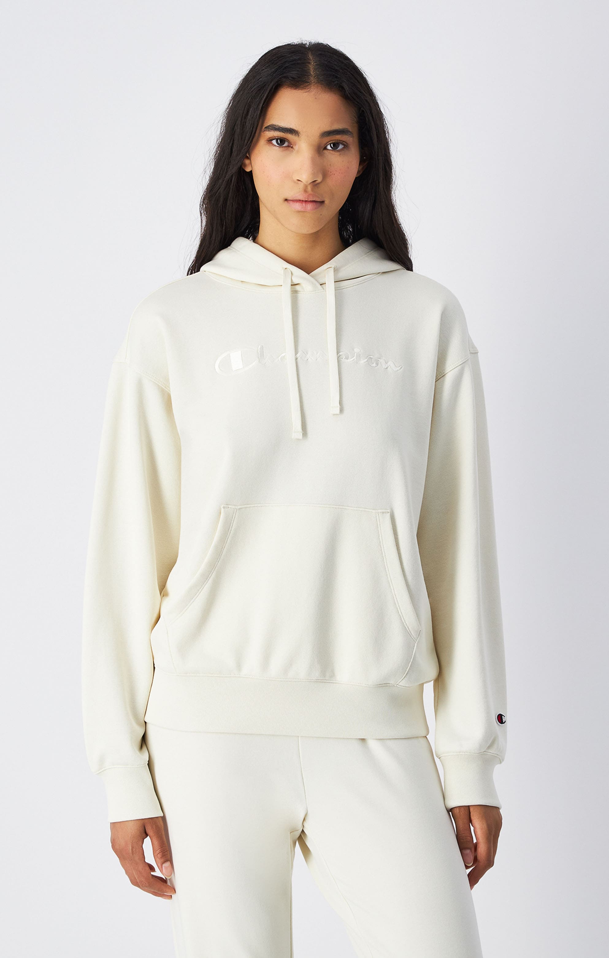 Image of Champion Kapuzensweatshirt, aus Baumwolle und Polyester, in den Grössen XS bis XL