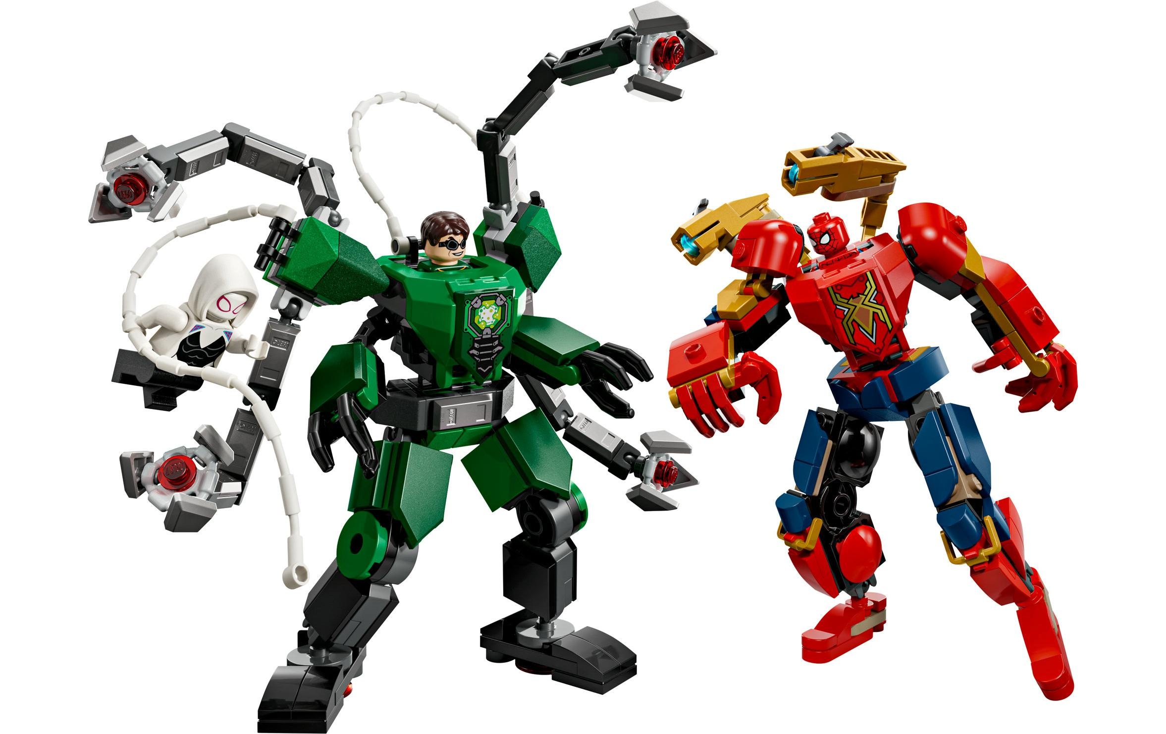   Konstruktionsspielsteine »Marvel Mech-Duell: Spider-Man vs. Doc Ock 76338« Kategorie: Fantasy-Welt