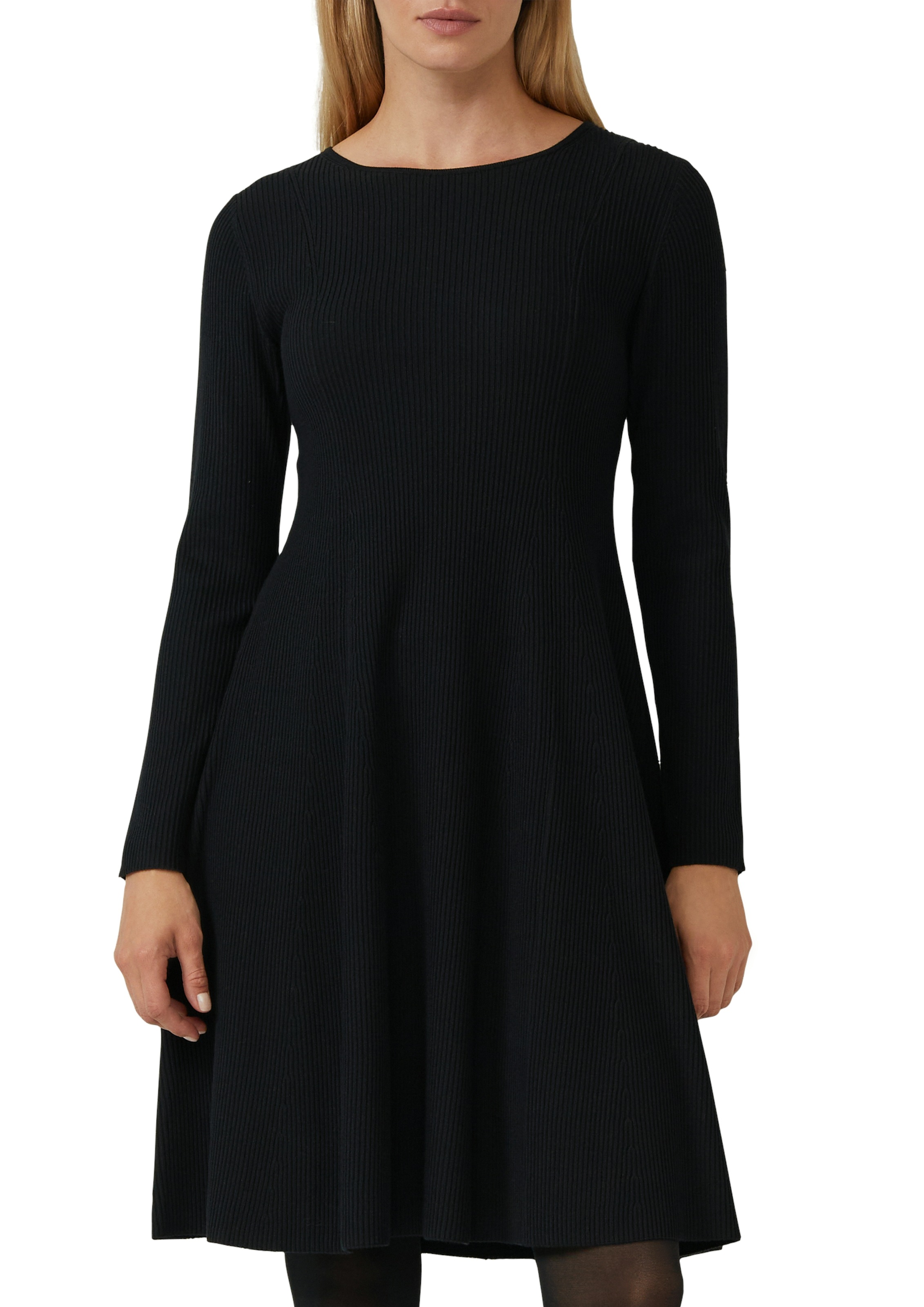 Image of s.Oliver BLACK LABEL Strickkleid mit Ajour-Detail