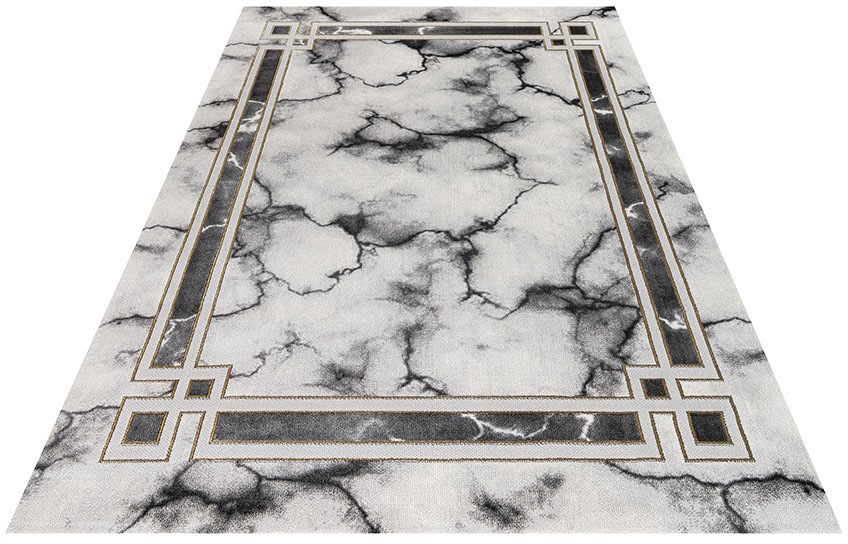Image of Festival Teppich »Opal 730«, rechteckig, 12 mm Höhe, Hoch-Tief-Effekt, Marmor Optik, Kurzflor bei Ackermann Versand Schweiz