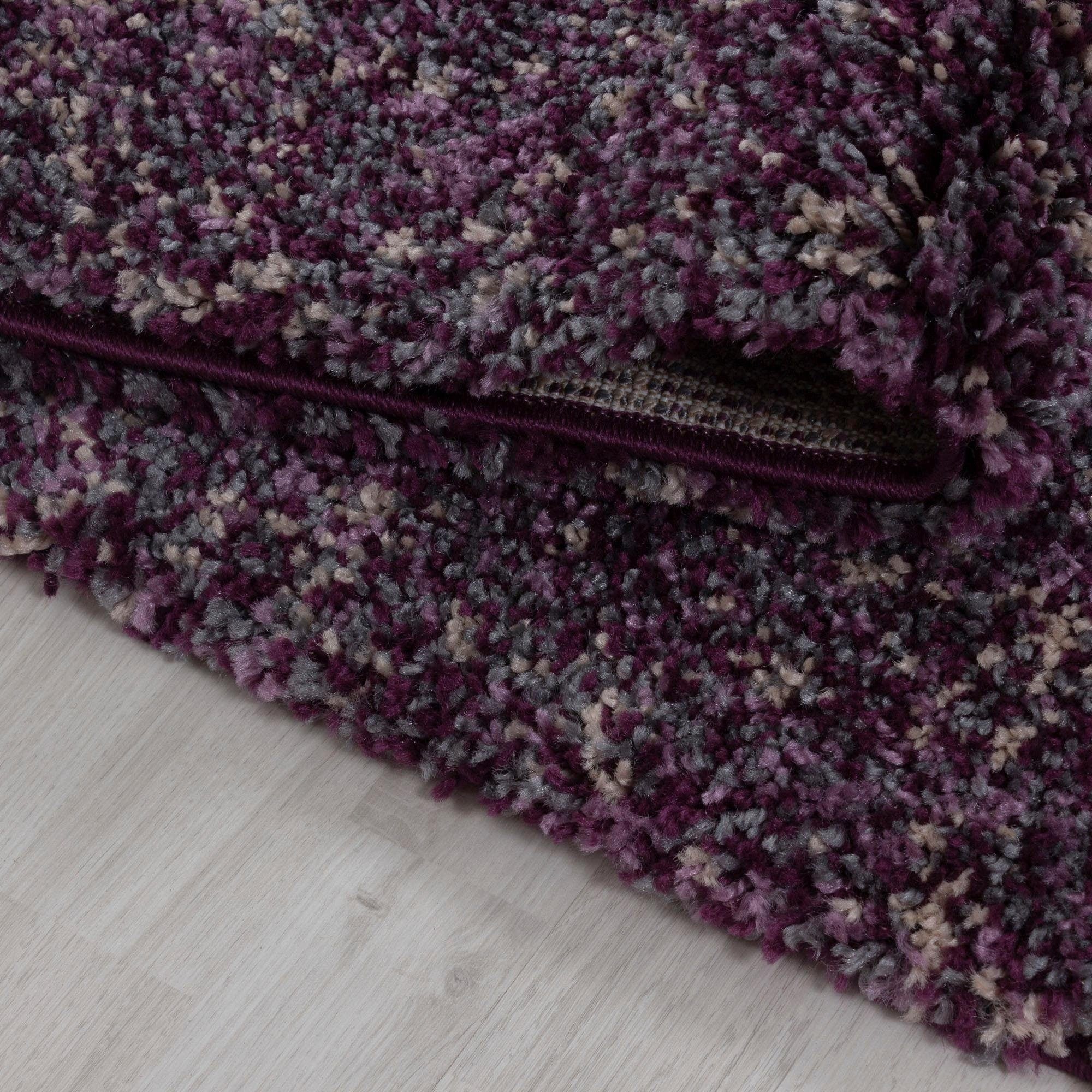 Ayyildiz Teppiche Hochflor-Teppich »Enjoy Shaggy«, rechteckig, 50 mm Höhe, auch als Läufer, Shaggy, Langflor, meliert, Wohnzimmer