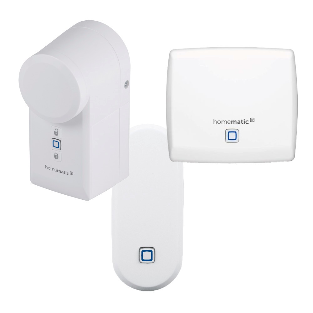 Image of HomeMatic Smart-Home Starter-Set »Türschlossantrieb und Überwachung« bei Ackermann Versand Schweiz