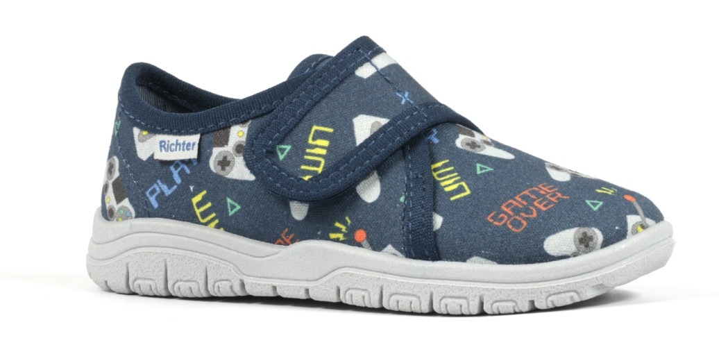 Image of Richter Hausschuh »MAILO«, mit Klettverschluss bei Ackermann Versand Schweiz