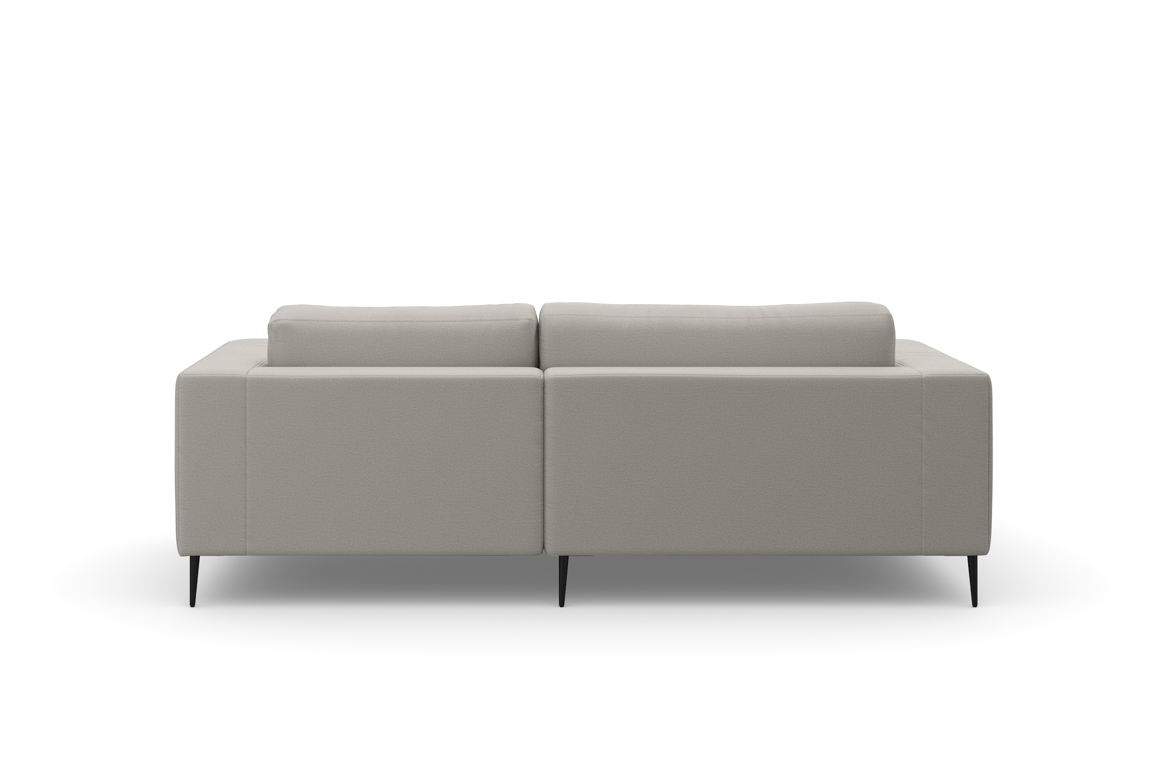 DOMO collection Ecksofa »Modica kompakt und elegant, Breite 244, L-Form« moderne Optik mit extrabreiter Recamiere, auch in Cord