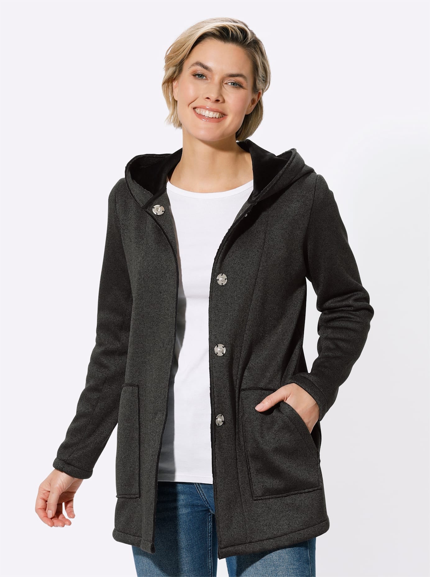 Classic Basics Anorak, mit Kapuze