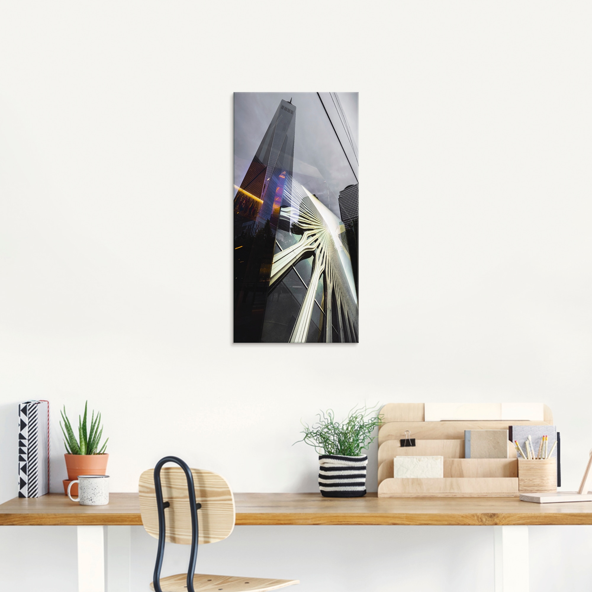 Artland Glasbild »One World Trade Center« Amerika 1 Stk. tlg. in verschiedenen Grössen