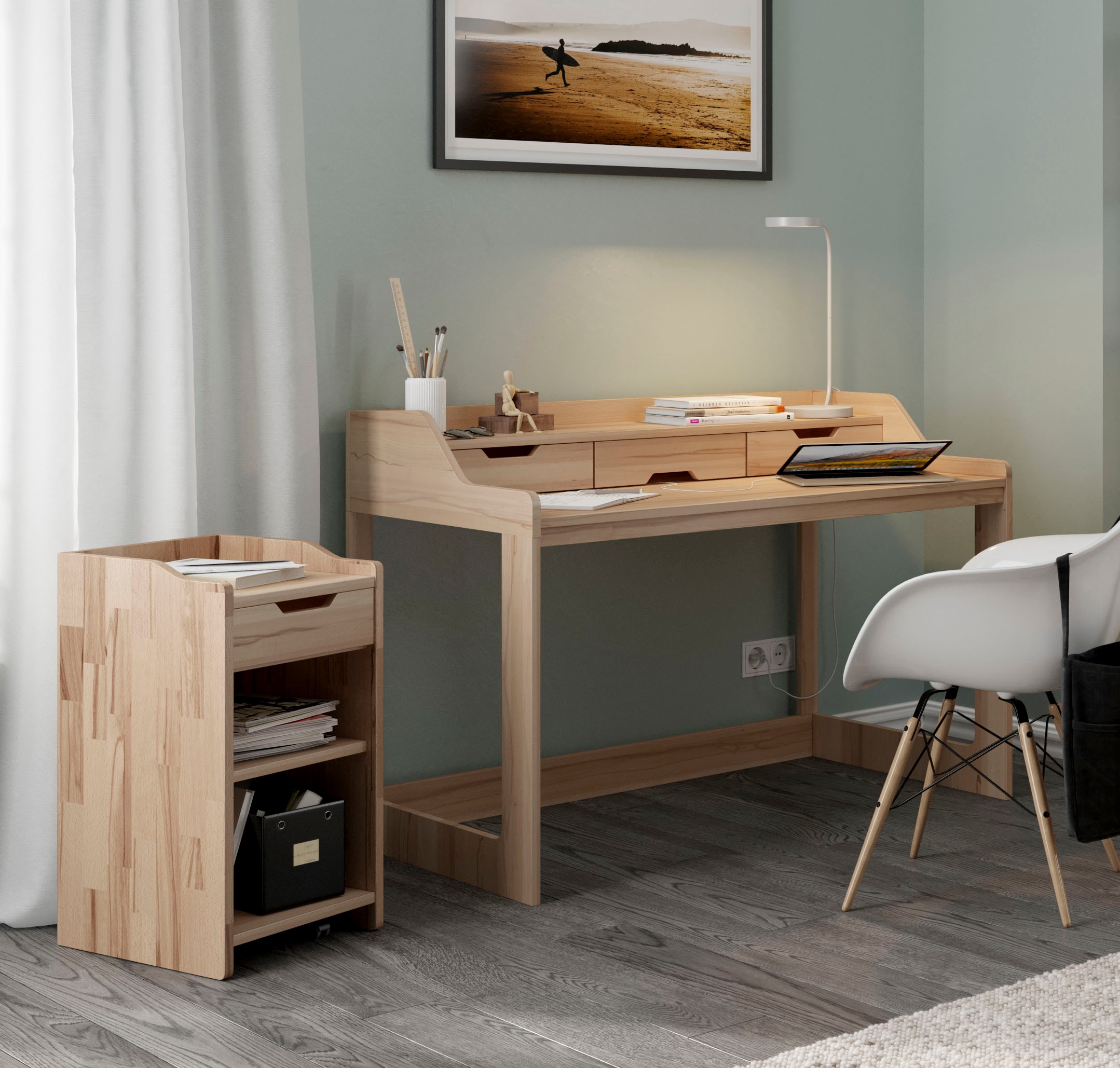 Image of Home affaire Schreibtisch »MASTER«, (2 St.) bei Ackermann Versand Schweiz