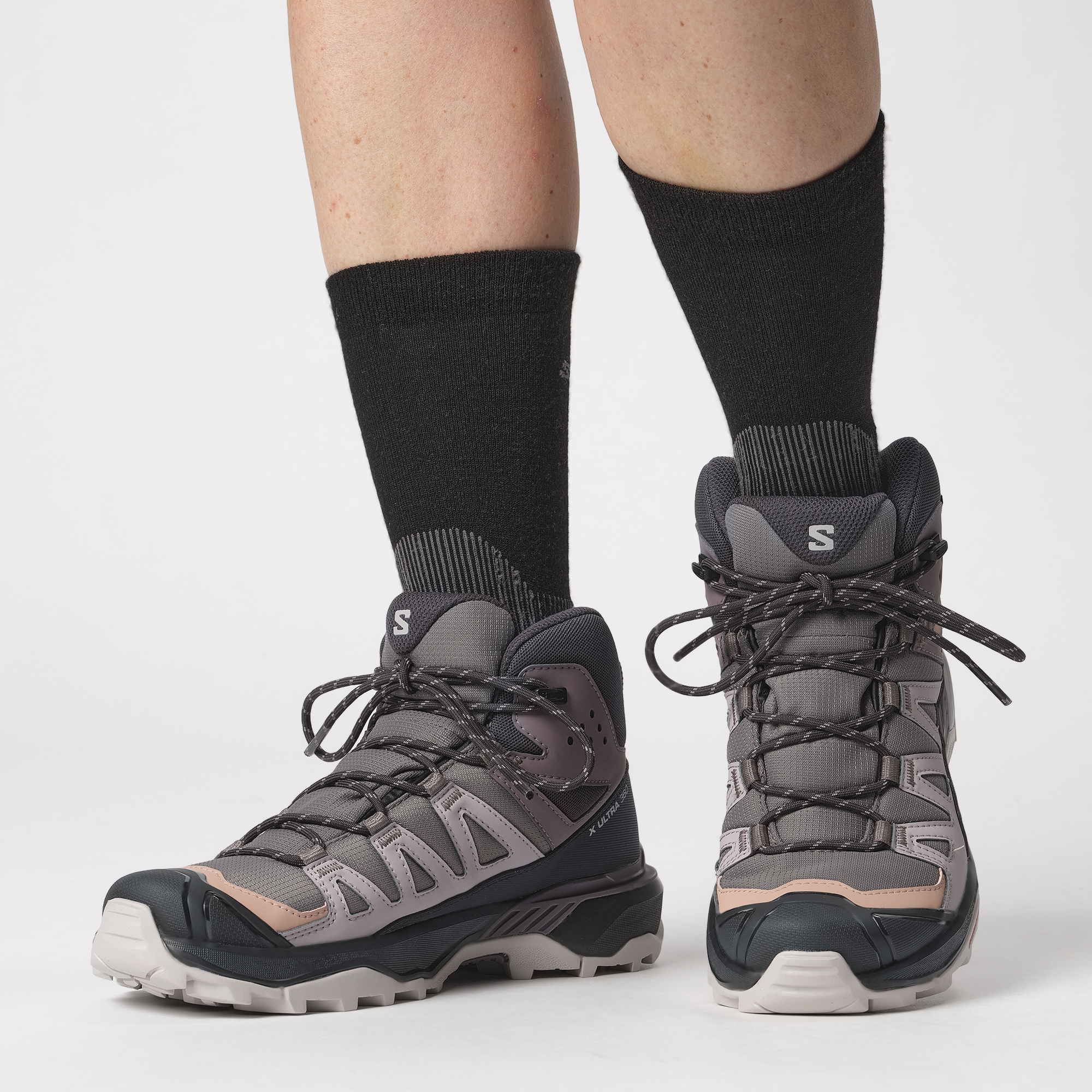 Salomon Chaussettes de sport »X ULTRA ACCESS CREW 2-PACK« für sportive Aktivitäten, sportlicher Stil, für Erwachsene