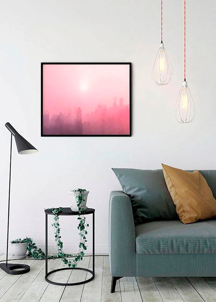 Image of Komar Bild "City Dusk" Städte 1 Stk. tlg. Wandbild zur Dekoration - ohne Rahmen