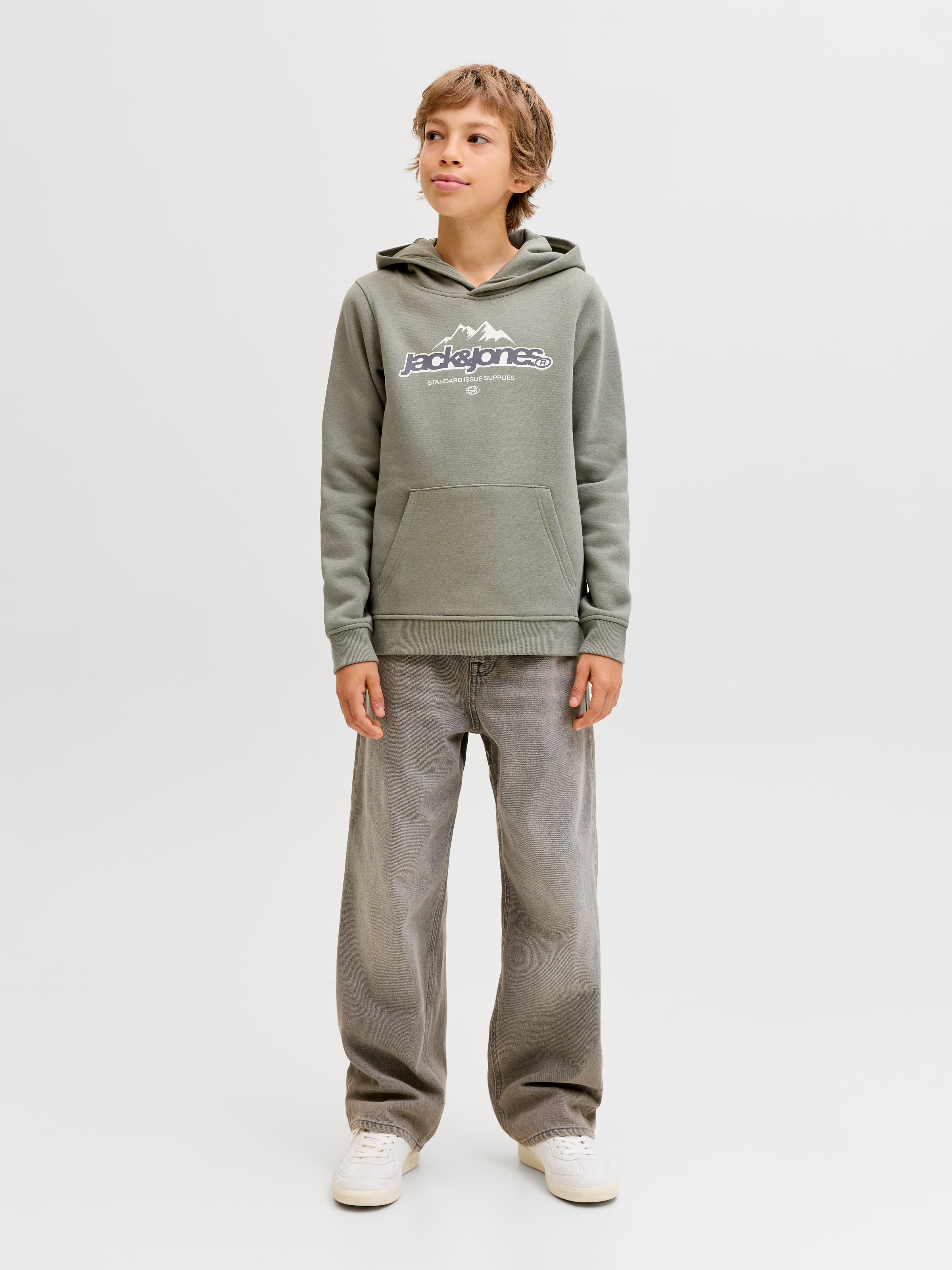 Jack & Jones Junior Sweat à capuche »JCOFLARE FRONT SWEAT HOOD FST JNR«
