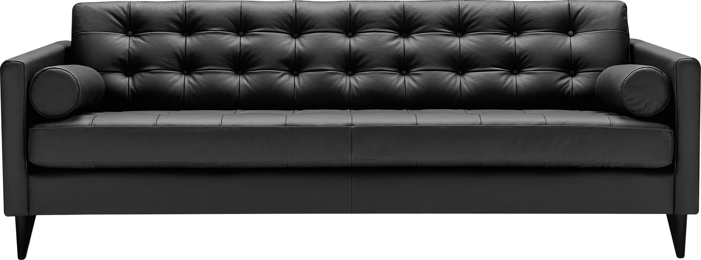 Image of LOVI 3-Sitzer »Powder«, Füsse Buche schwarz bei Ackermann Versand Schweiz