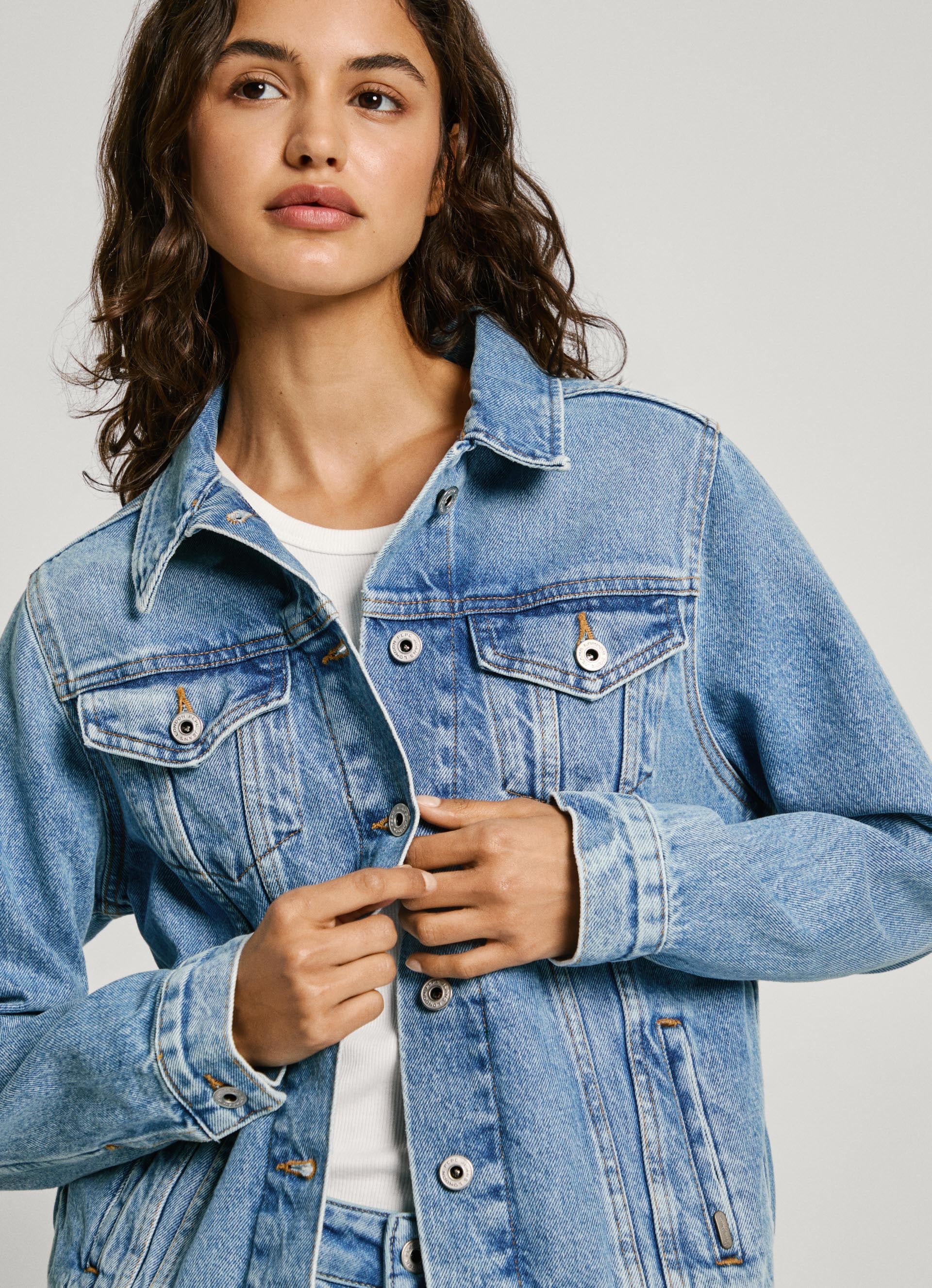 Pepe Jeans Jeansjacke »REGULAR JACKET«, in authentischer Denim-Qualität