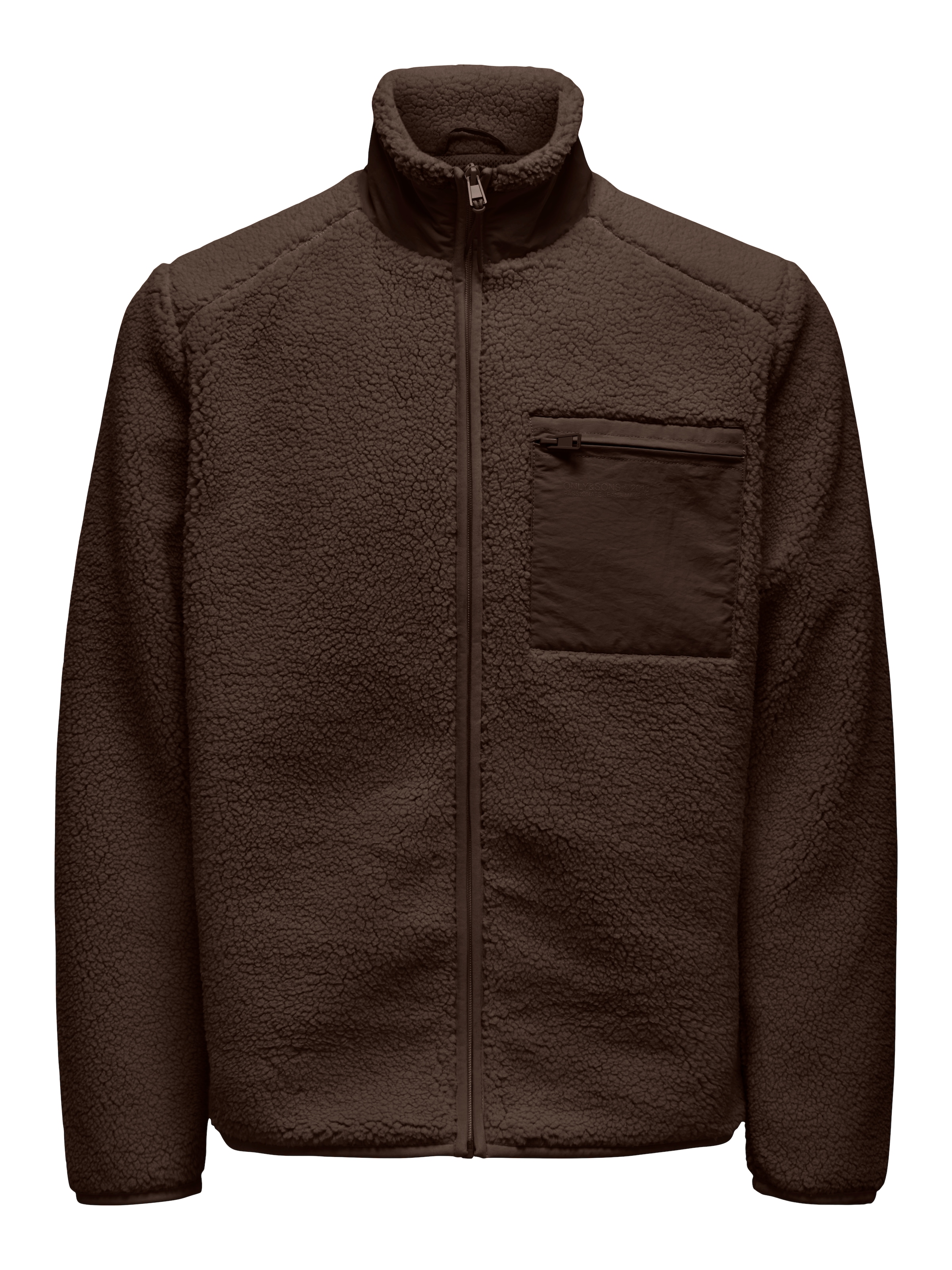 Image of ONLY & SONS Strickfleecejacke "ONSDALLAS LIFE SHERPA JACKET OTW VD"