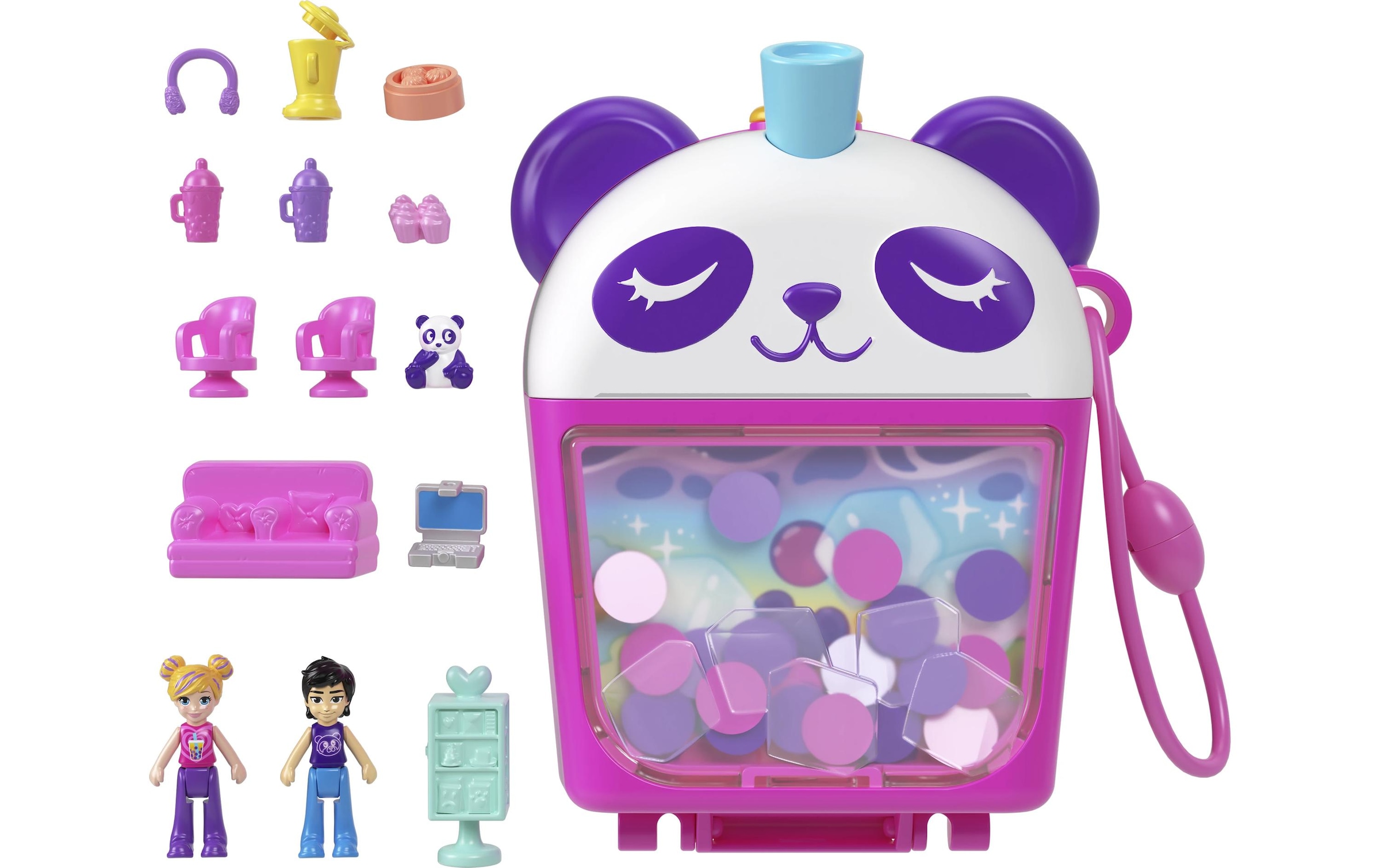 Polly Pocket Spielwelt »Bubble Tea Pandaschatulle«