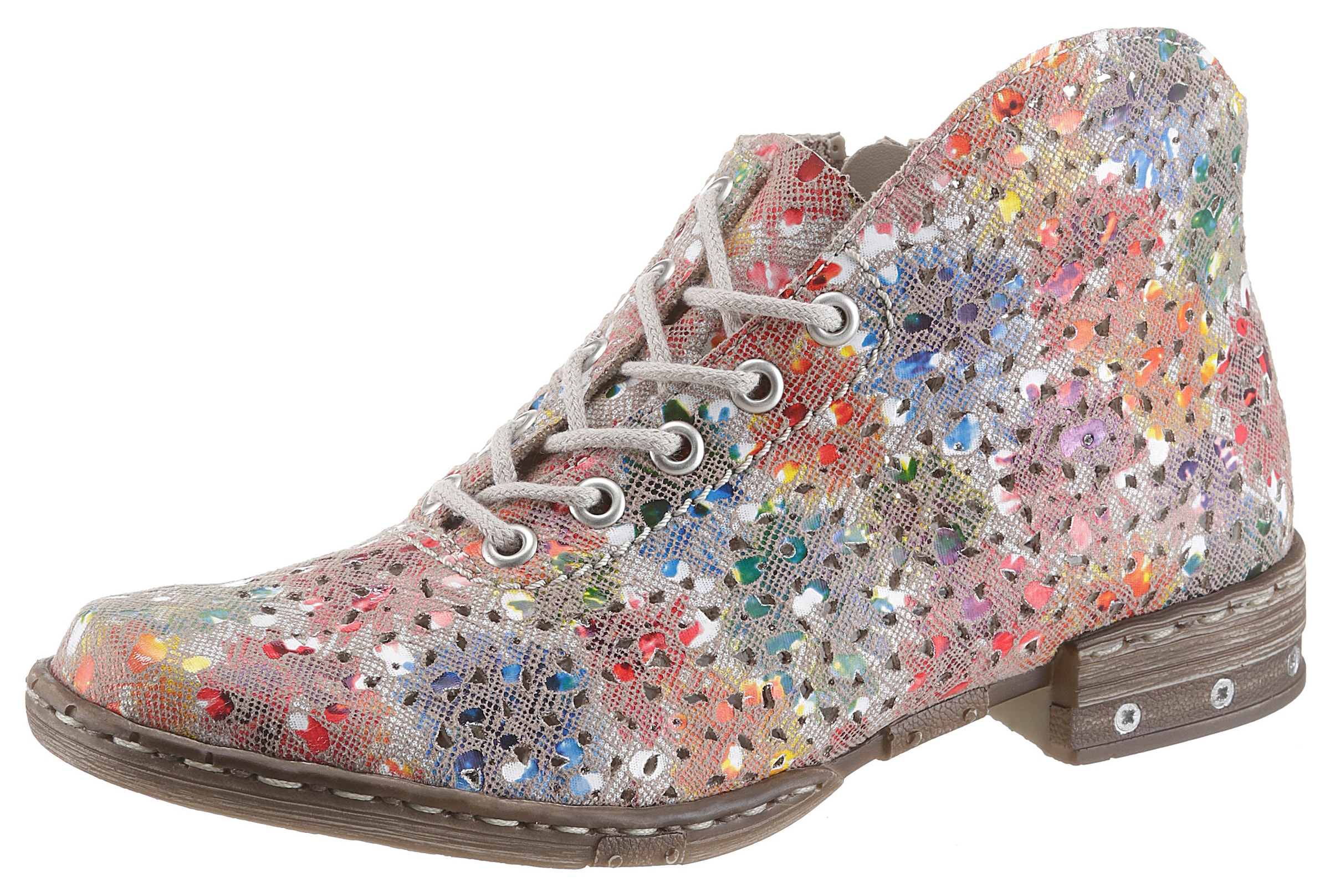Image of Rieker Schnürboots, mit tollem Lasercut bei Ackermann Versand Schweiz