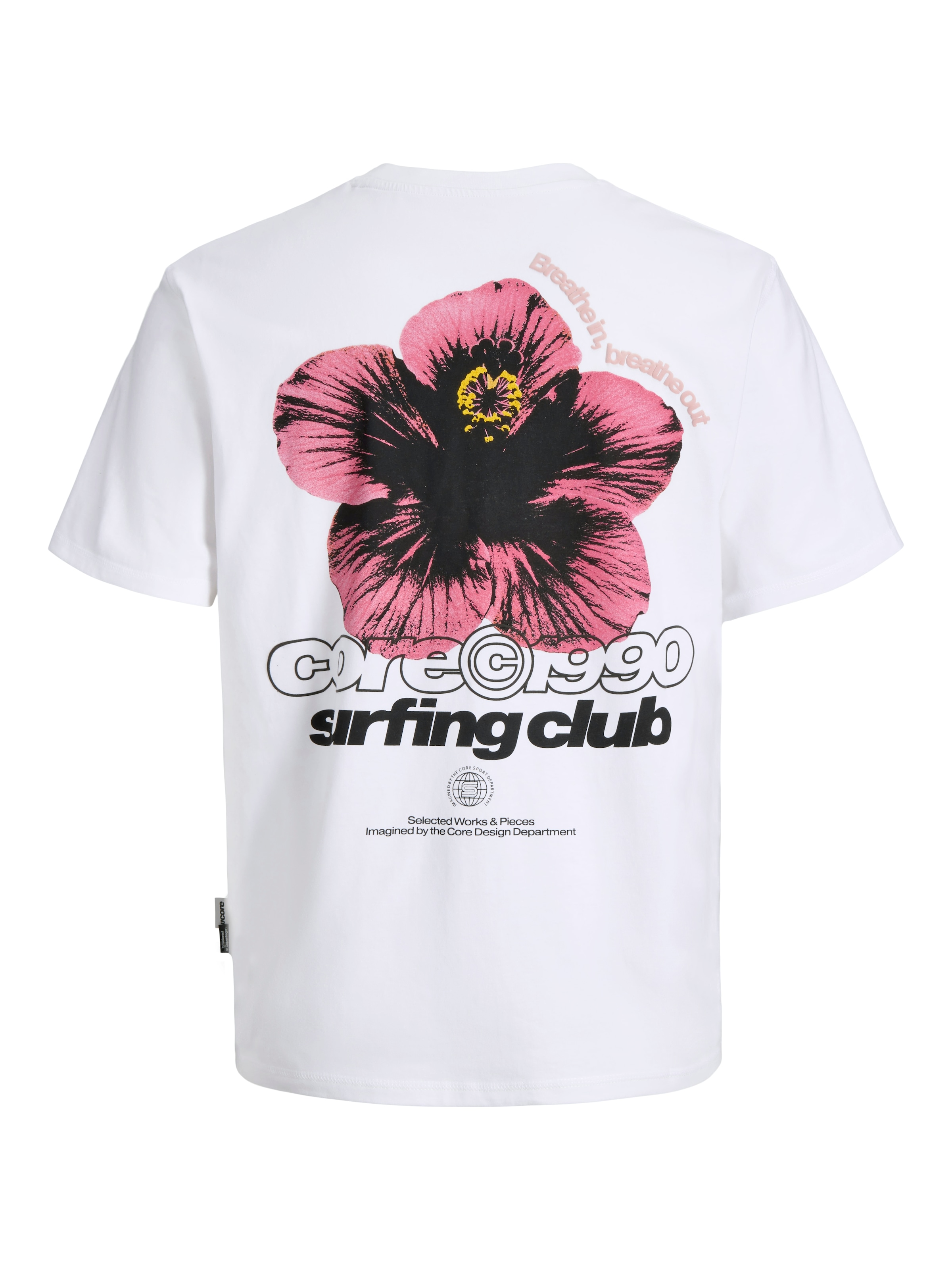 Jack & Jones T-shirt »JCOMARINA BACK PRINT TEE SS CREW NECK« avec impression