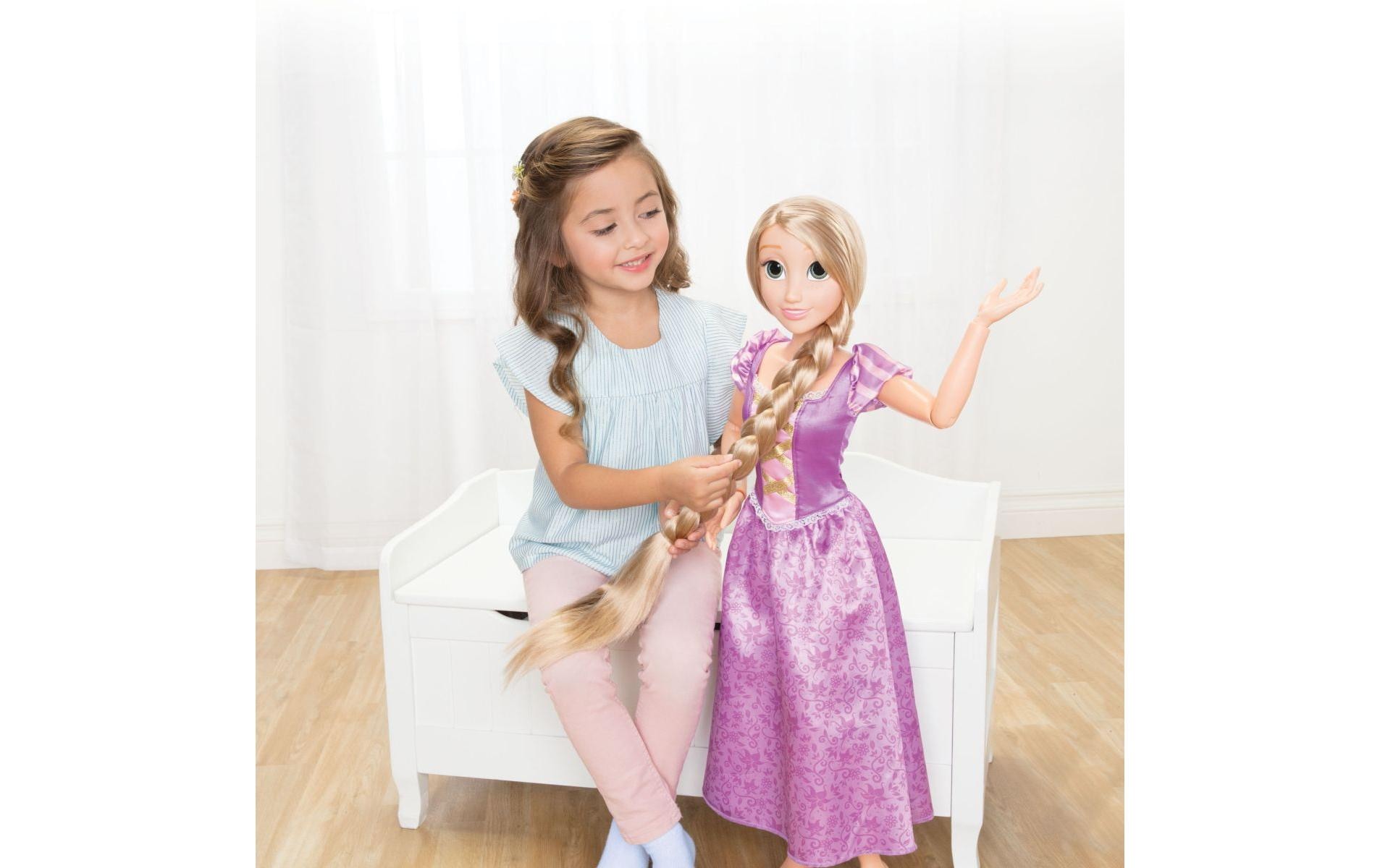 Jakks Pacific Anziehpuppe »Disney Princess Rapunzel 80 cm«