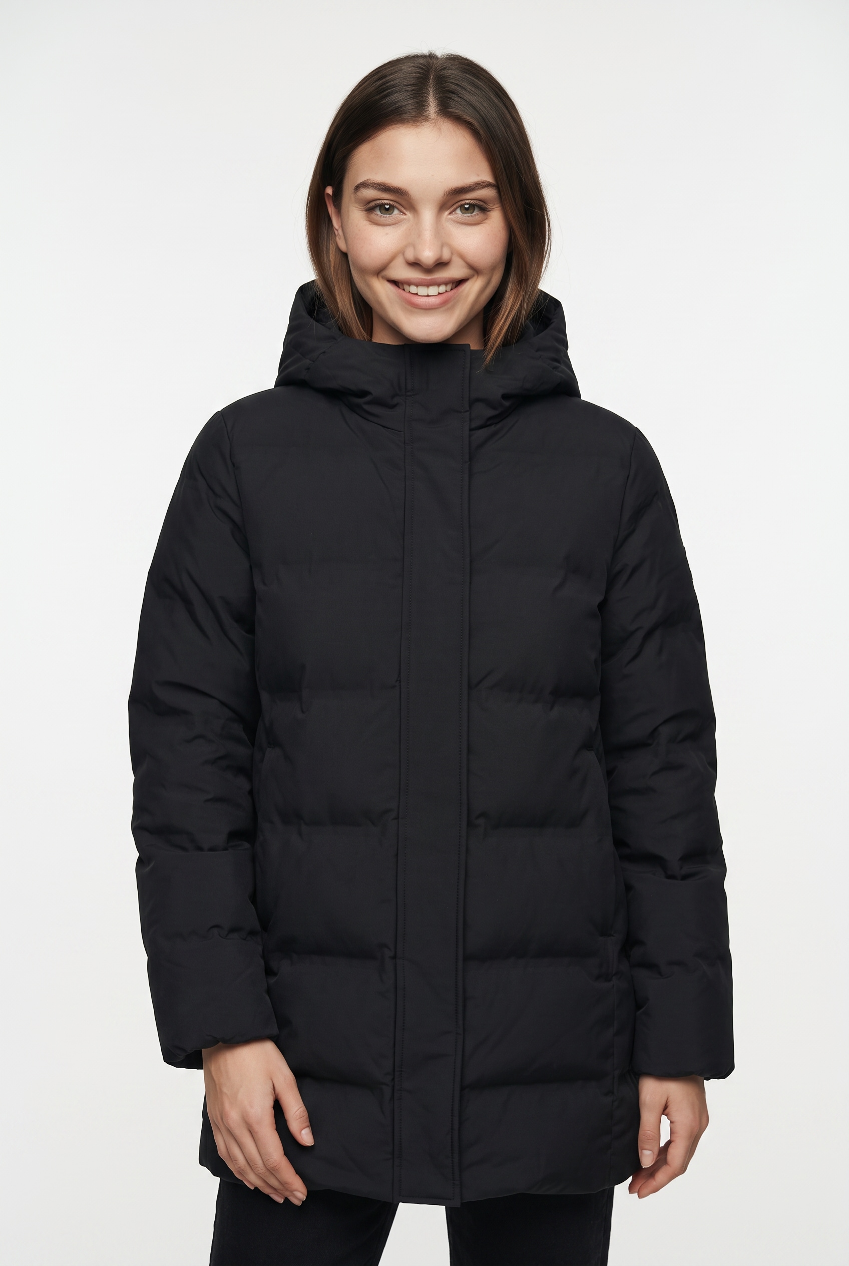 Image of CMP Steppjacke "WOMAN JACKET FIX HOOD" mit fixierter Kapuze, aus Polyester, auch in grossen Grössen