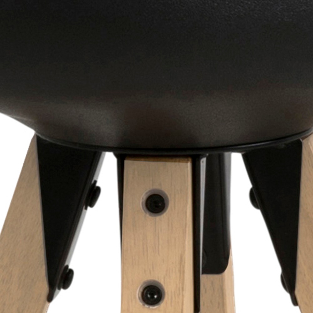 ACTONA GROUP Barhocker »Dian« Set, 2 Stk. tlg. Barstuhl, Organisch geformter Sitz mit Kissen, Fussstütze