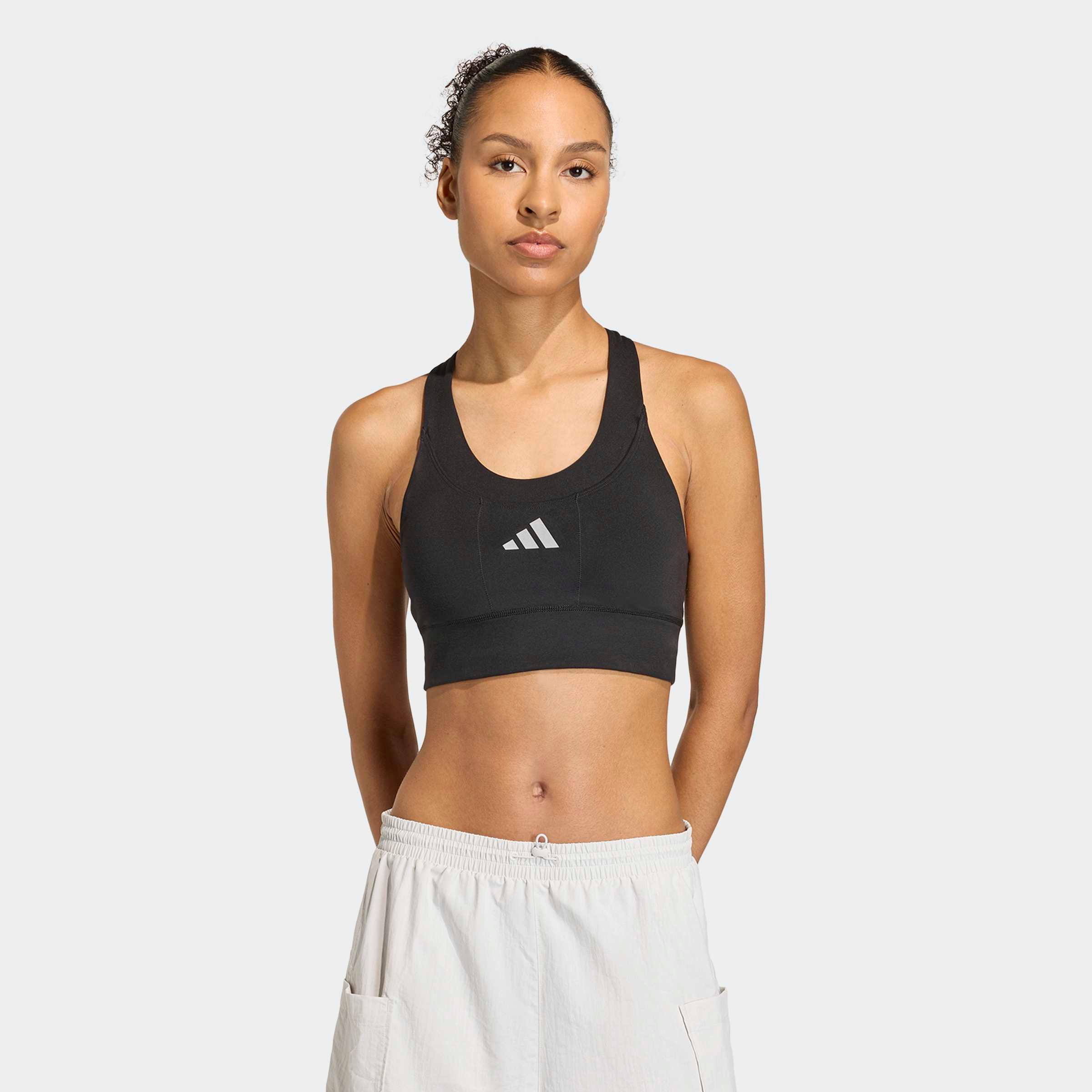 Image of adidas Performance Sport-BH "ADI365 RUNNING POCKET MEDIUM SUPPORT BH" ohne Bügel, mit Climacool Technologie