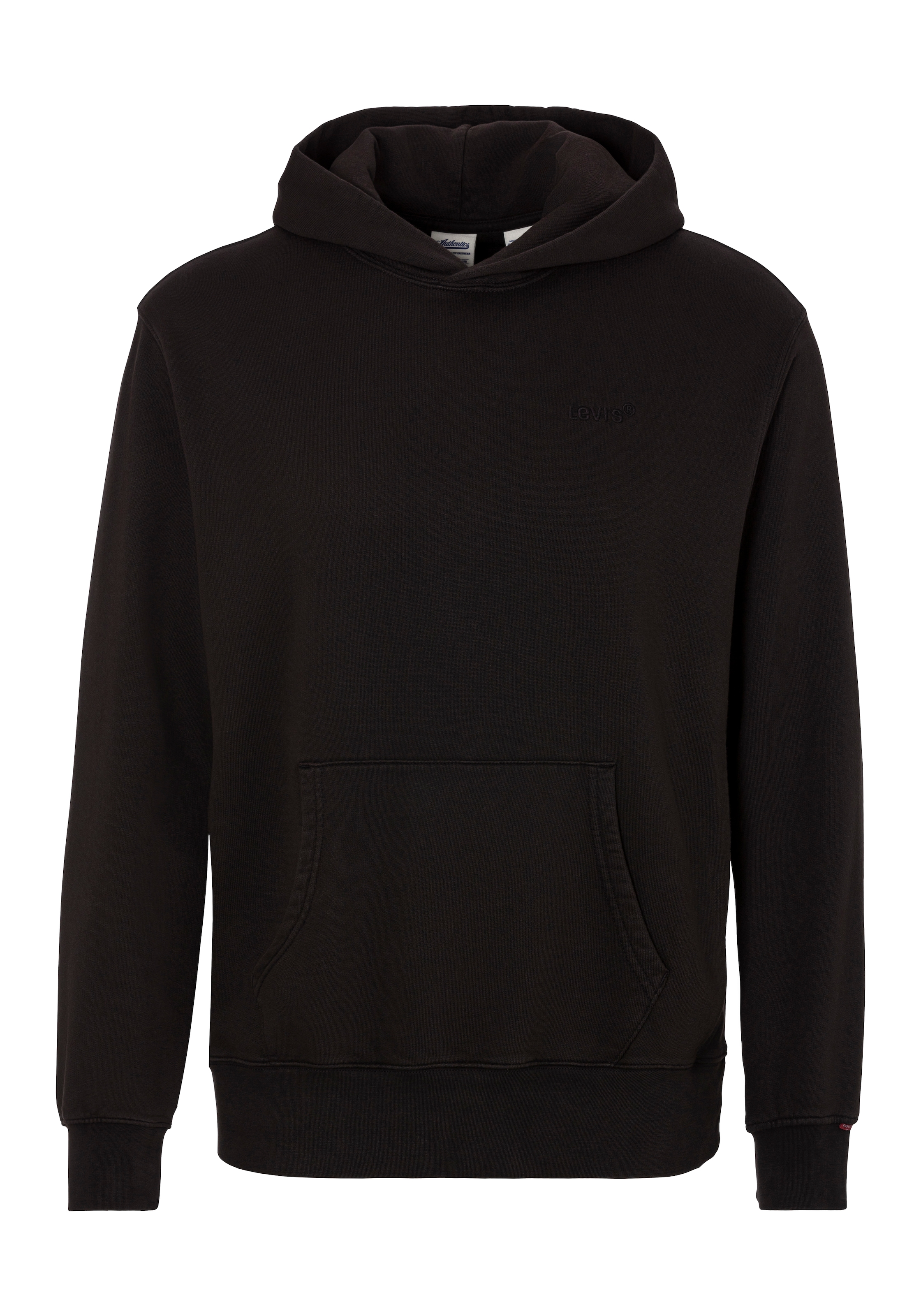 Levi's® Hoodie »THE AUTHENTIC HOODIE«, mit kleiner Ton-in-Ton Logostickerei auf der Brust