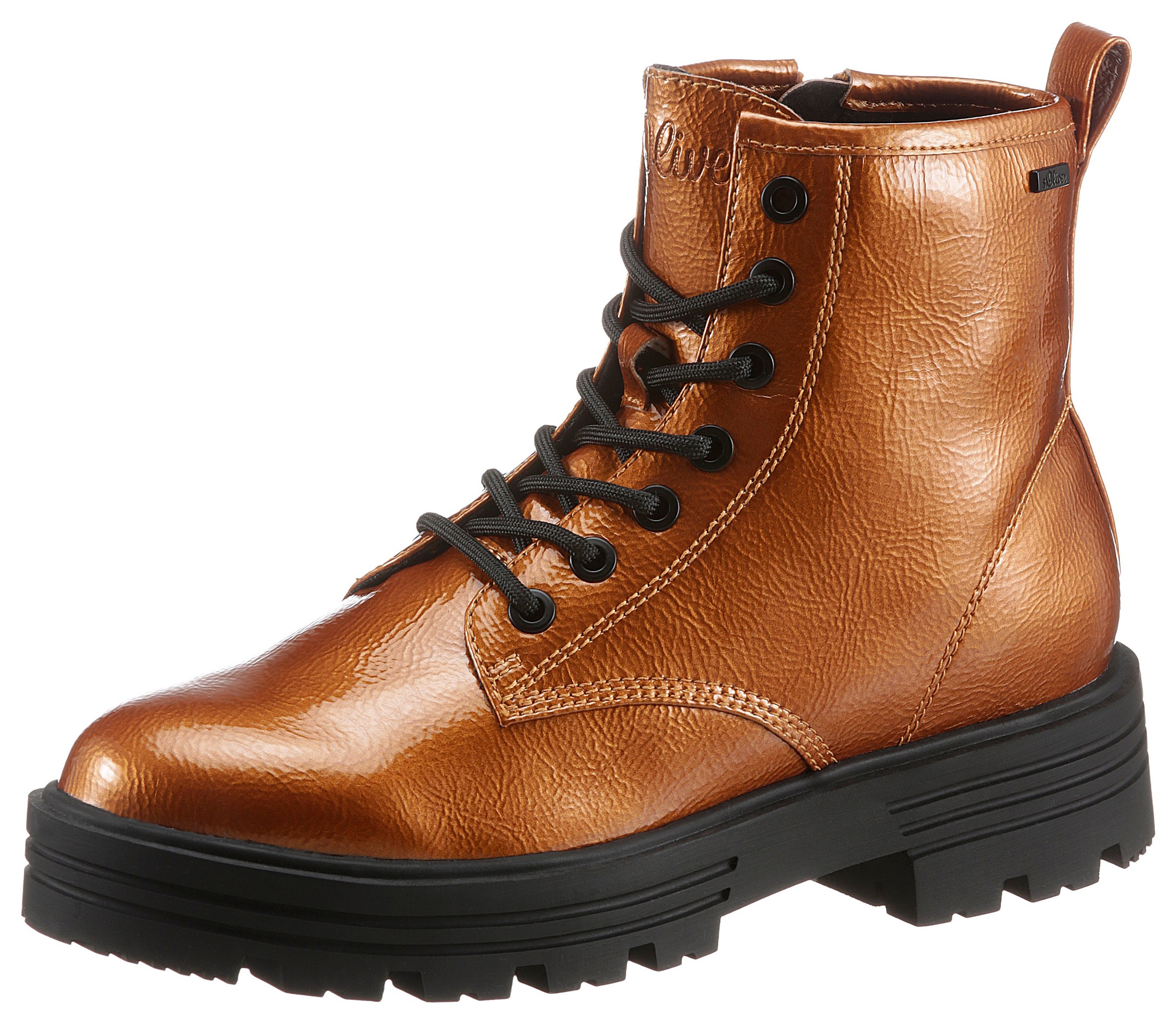 Image of s.Oliver Schnürboots, mit Logoemblem bei Ackermann Versand Schweiz