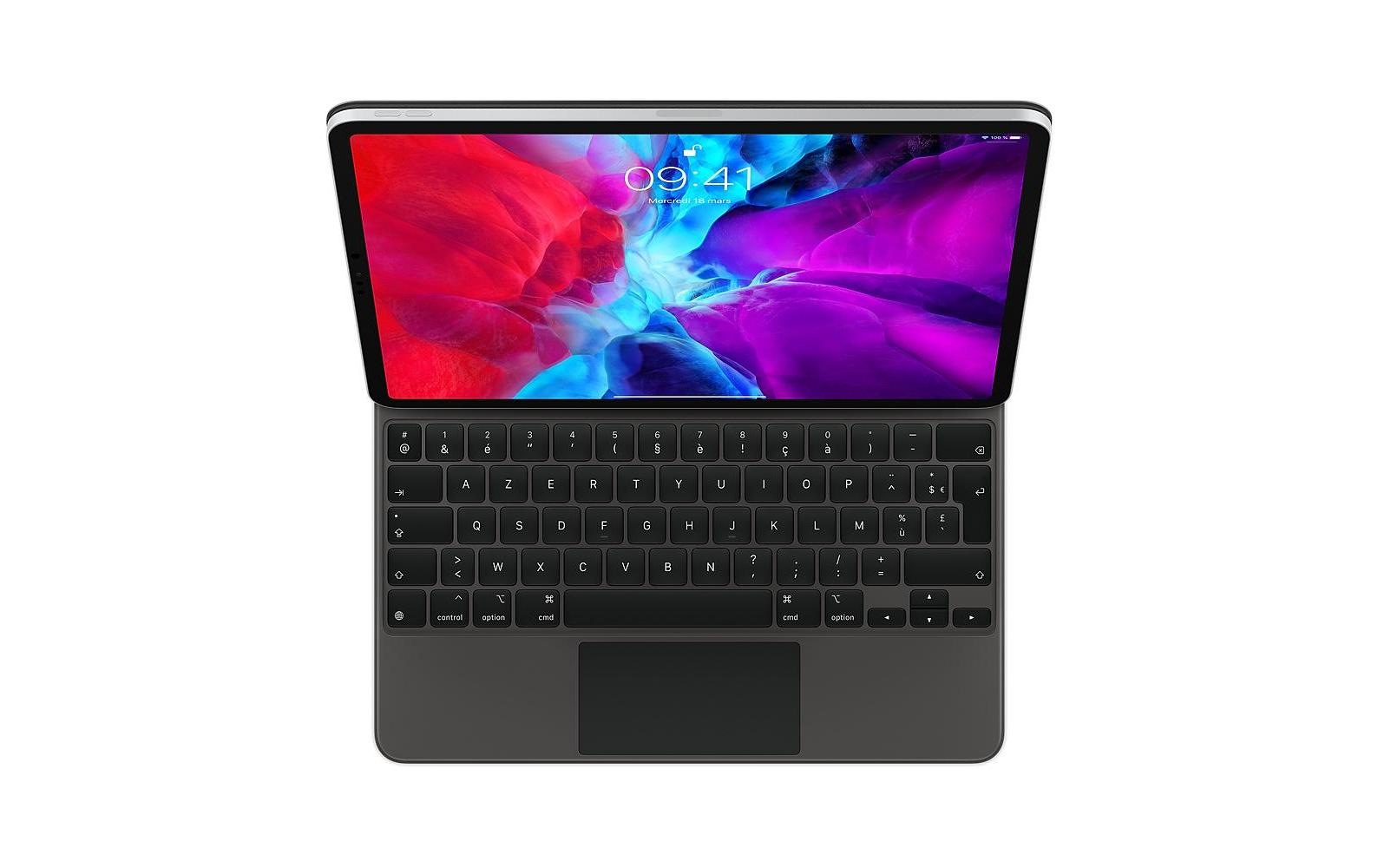 Image of Apple Tablet-Hülle »Magic Keyboard«, iPad Pro 12,9" (4. Generation), 32,8 cm (12,9 Zoll), AZERTY (FR) bei Ackermann Versand Schweiz