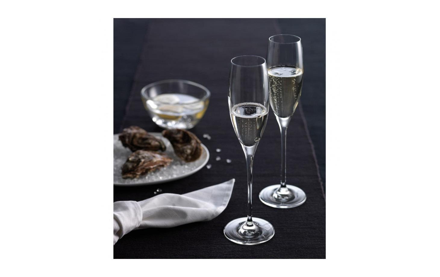 LEONARDO Sektglas »Cheers 220 ml, 6 Stück, Transparent«