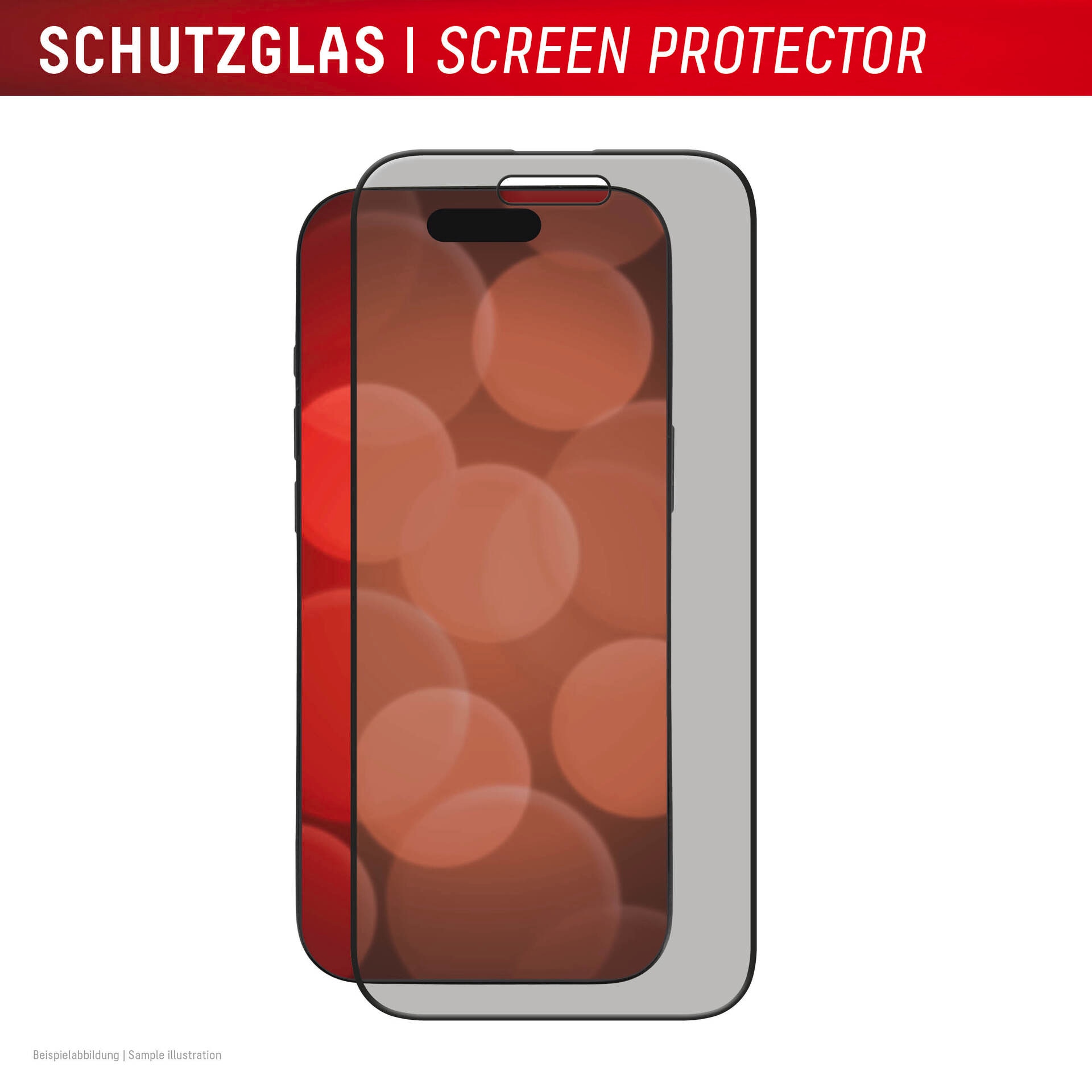 Displex Verre de protection d'écran »Privacy Glass Screen Protector« für Apple iPhone Air Displayschutzfolie, Schutzfolie, Bildschirmschutz, kratz- & stossfest