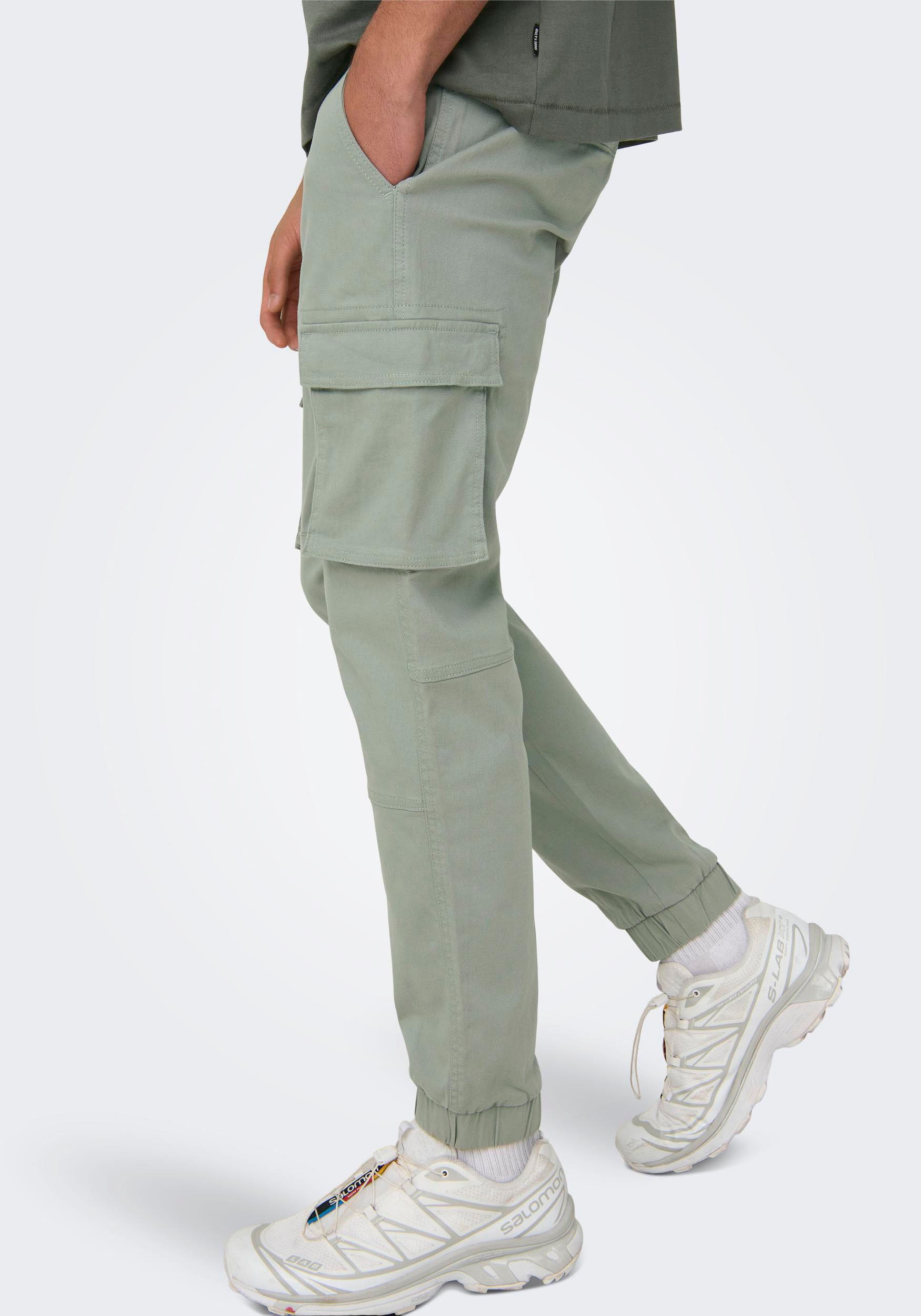 ONLY & SONS Cargohose »ONSCAM STAGE CARGO CUFF LIFE 6687 NOOS«