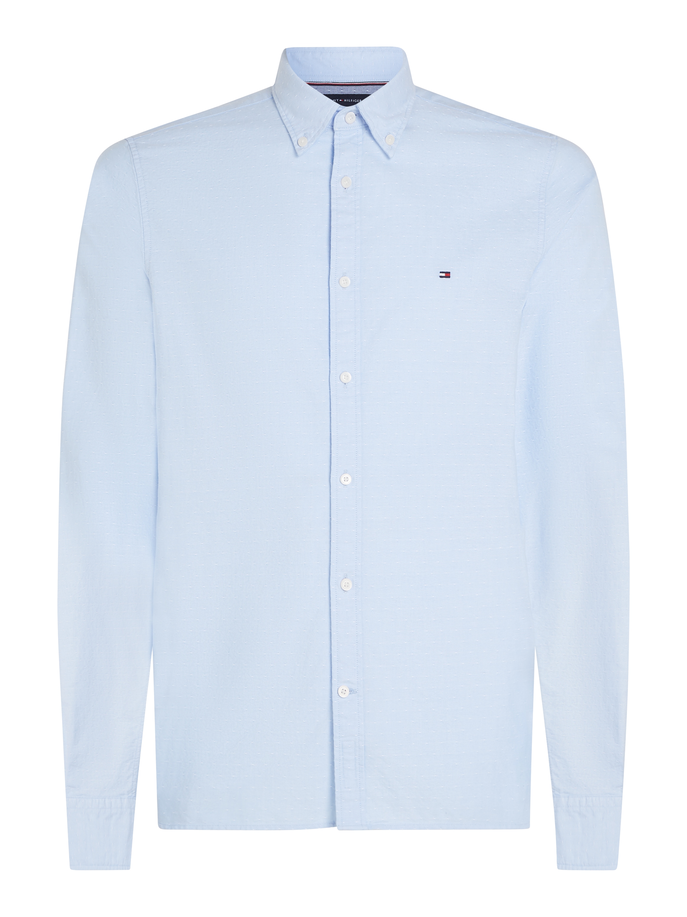 Tommy Hilfiger Langarmhemd »OXFORD DOBBY Slim Fit SHIRT«